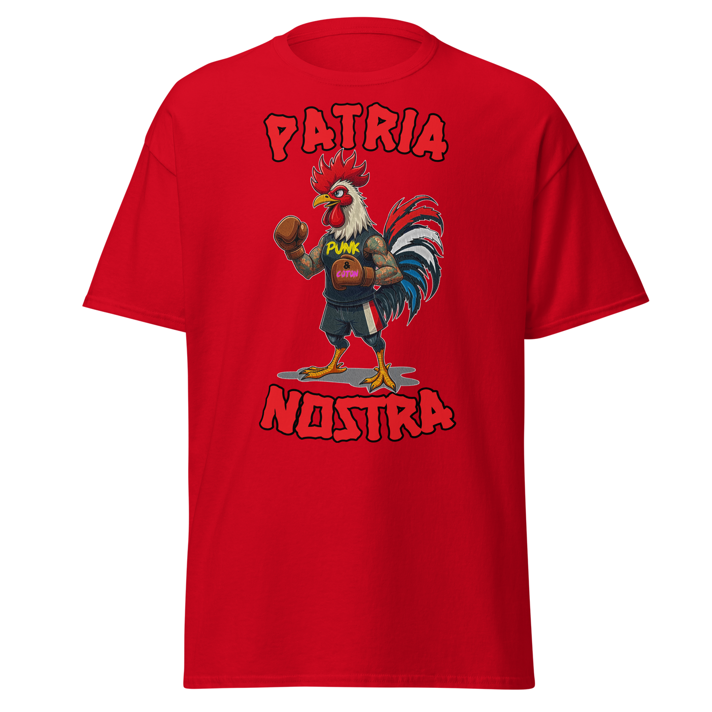 T-shirt PUNK and COTON France Patria Nostra - PUNK & COTON