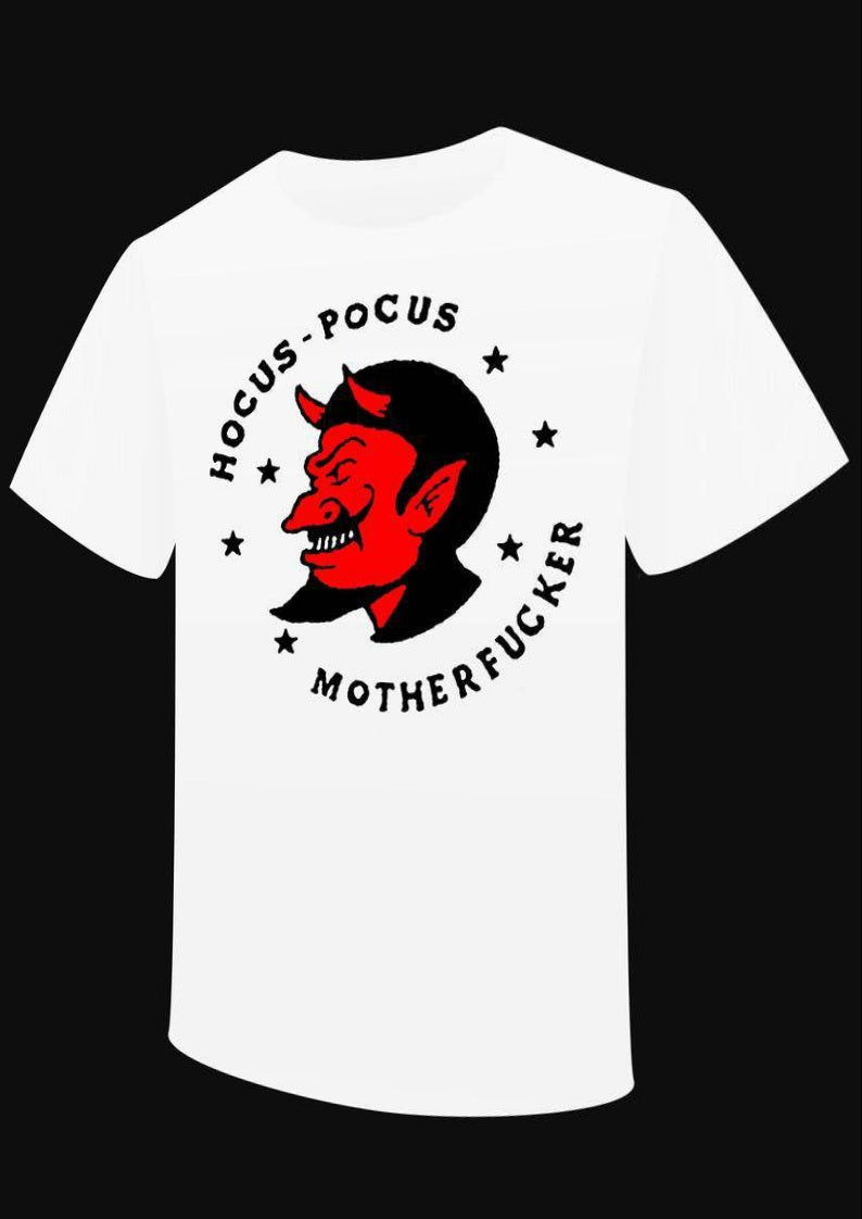 T-shirt "Hocus- Pocus Motherfucker " - PUNK & COTON
