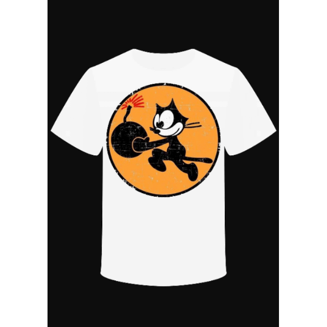 T-shirt "FÉLIX FIGHTING 31" AIRFORCE - PUNK & COTON