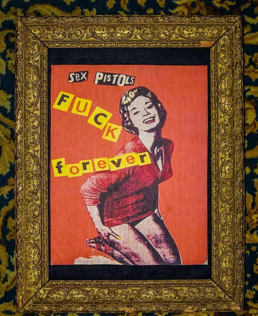 Backpatch "Fuck Forever Sex Pistols" - L'Insoumis Clothing