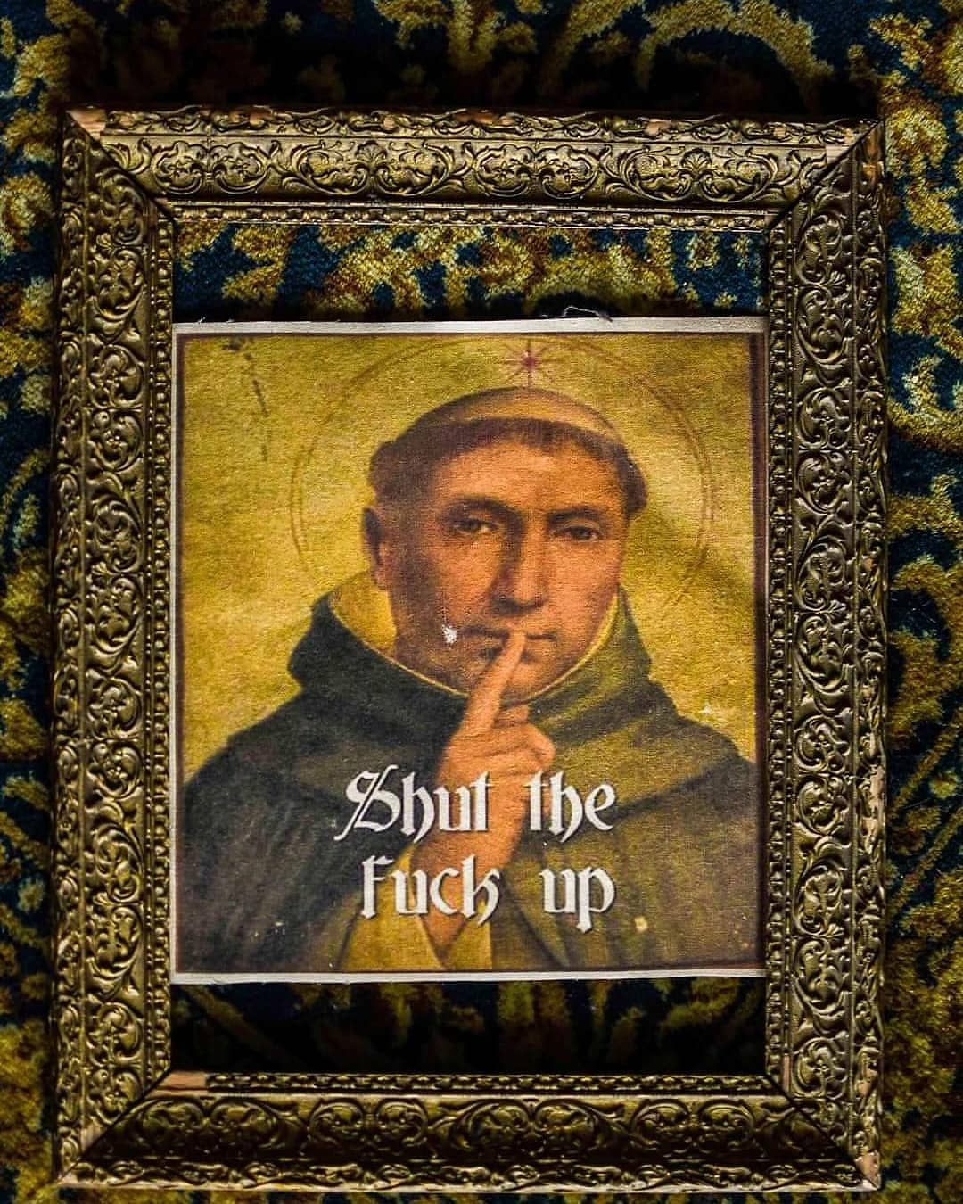 Backpatch "Shut the Fuck Up" - L'Insoumis Clothing