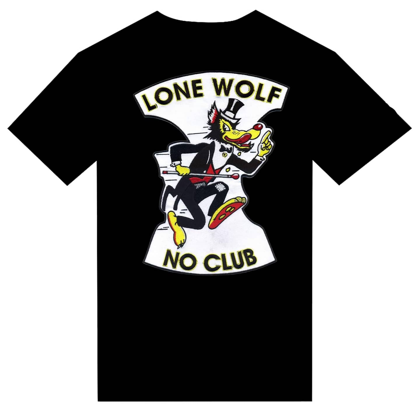 T-shirt "Lone Wolf No Club" - L'Insoumis Clothing