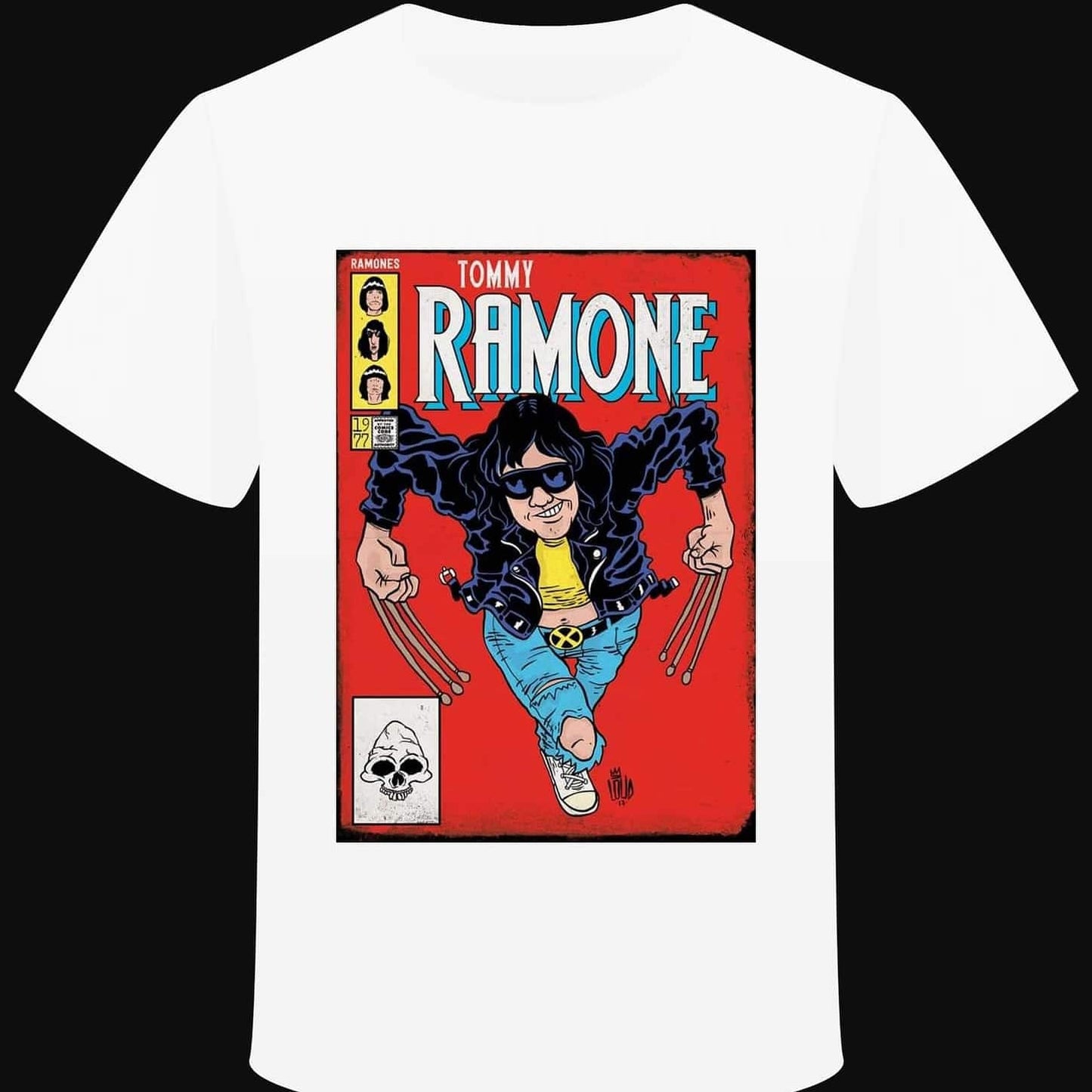 T-shirt "Family RAMONES : Tommy Ramone" - L'Insoumis Clothing