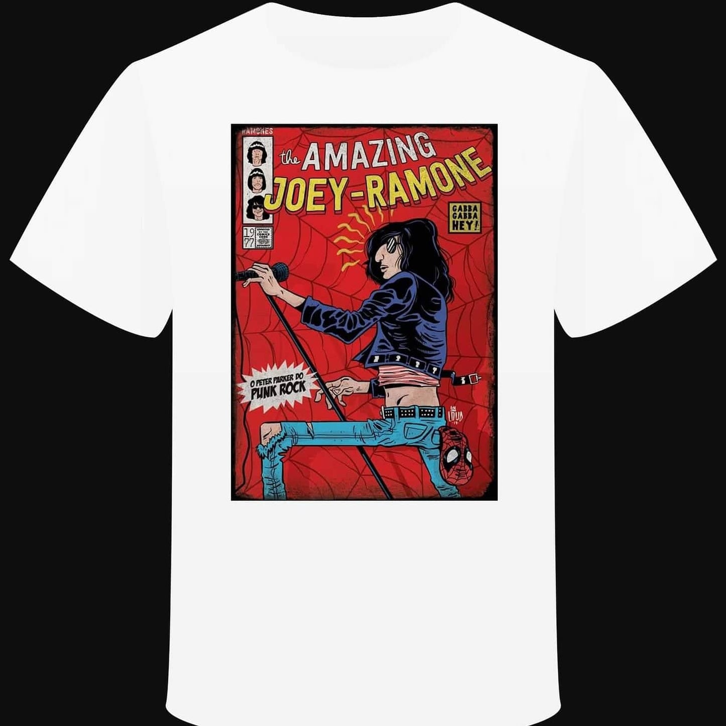 T-shirt "Family RAMONES : Joey Ramone" - L'Insoumis Clothing