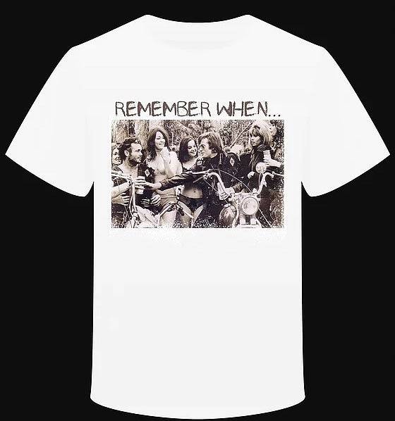 T-shirt "Peter Fonda Remember When Good times " - L'Insoumis Clothing