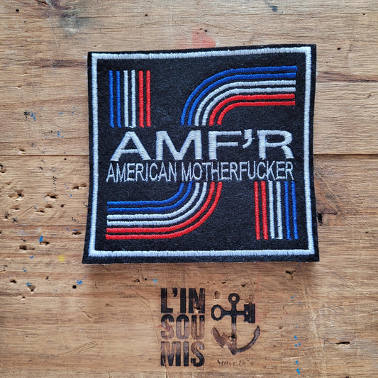 AMF'R version noire (AMERICAN MOTHERFUCKER) - L'Insoumis Clothing