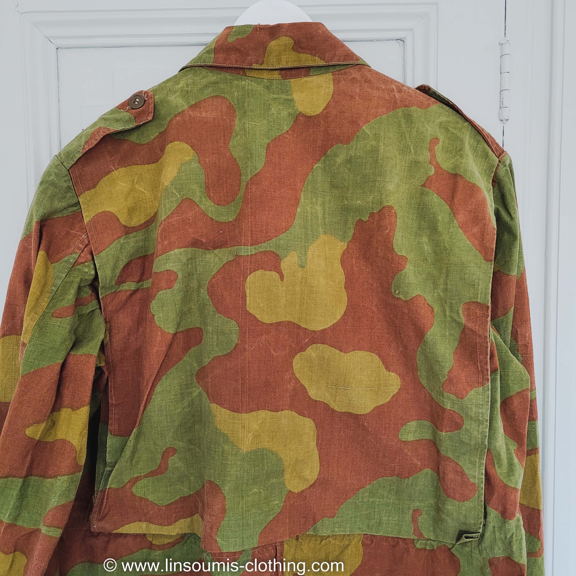 Italian  paratrooper tanker San Marco camo  coverall ww2 / combinaison italienne de para camo San Marco - L'Insoumis Clothing