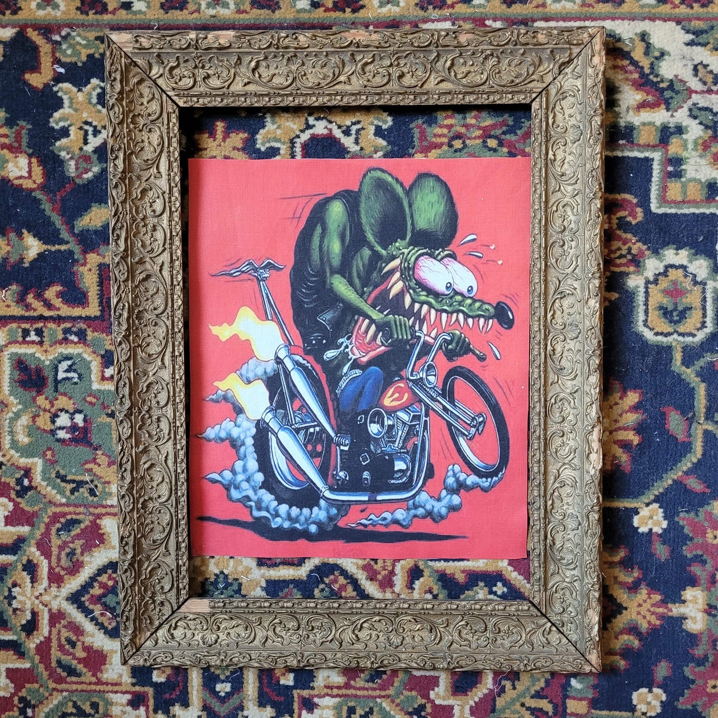 Backpatch "Rat Fink chopper " - L'Insoumis Clothing