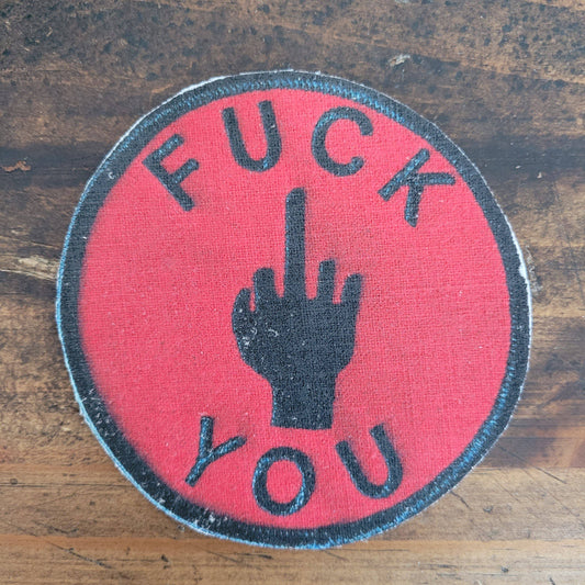 F... you red round - L'Insoumis Clothing