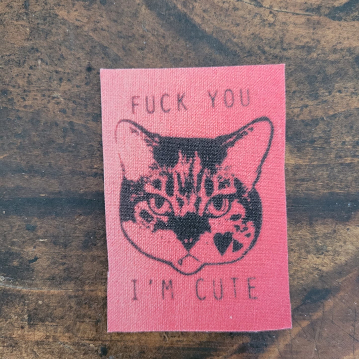 F... I'm cute cat pink - L'Insoumis Clothing