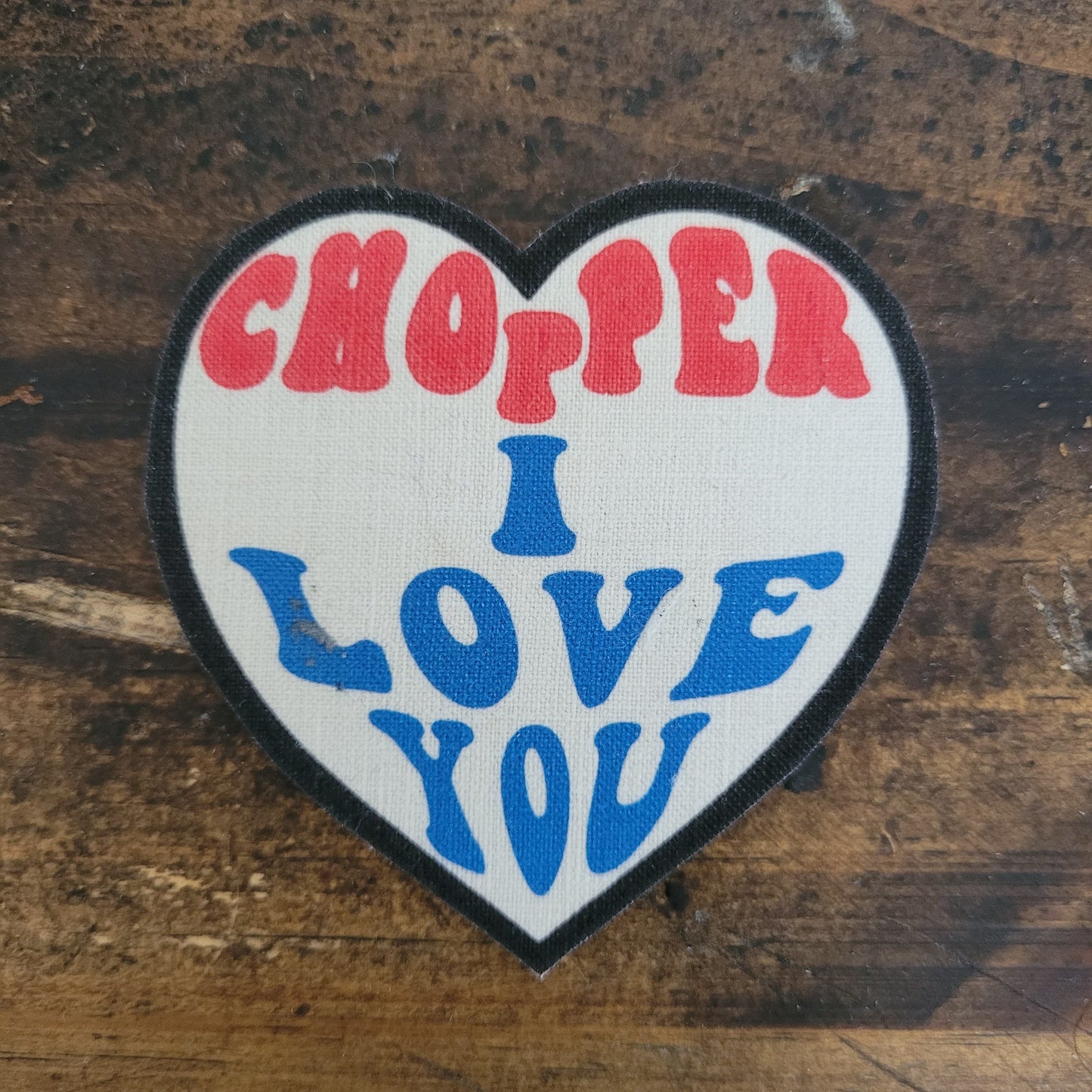 Heart chopper i LOVE YOU - L'Insoumis Clothing