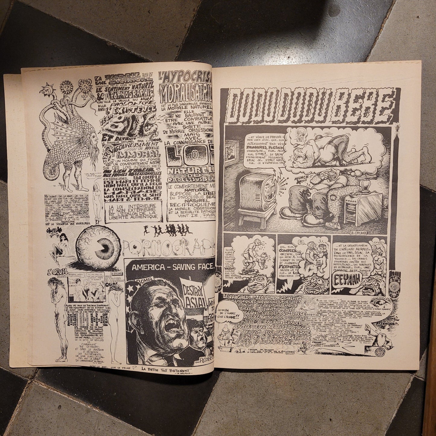 Extremly rare book about 60's and 70's world counter culture - L'Insoumis Clothing