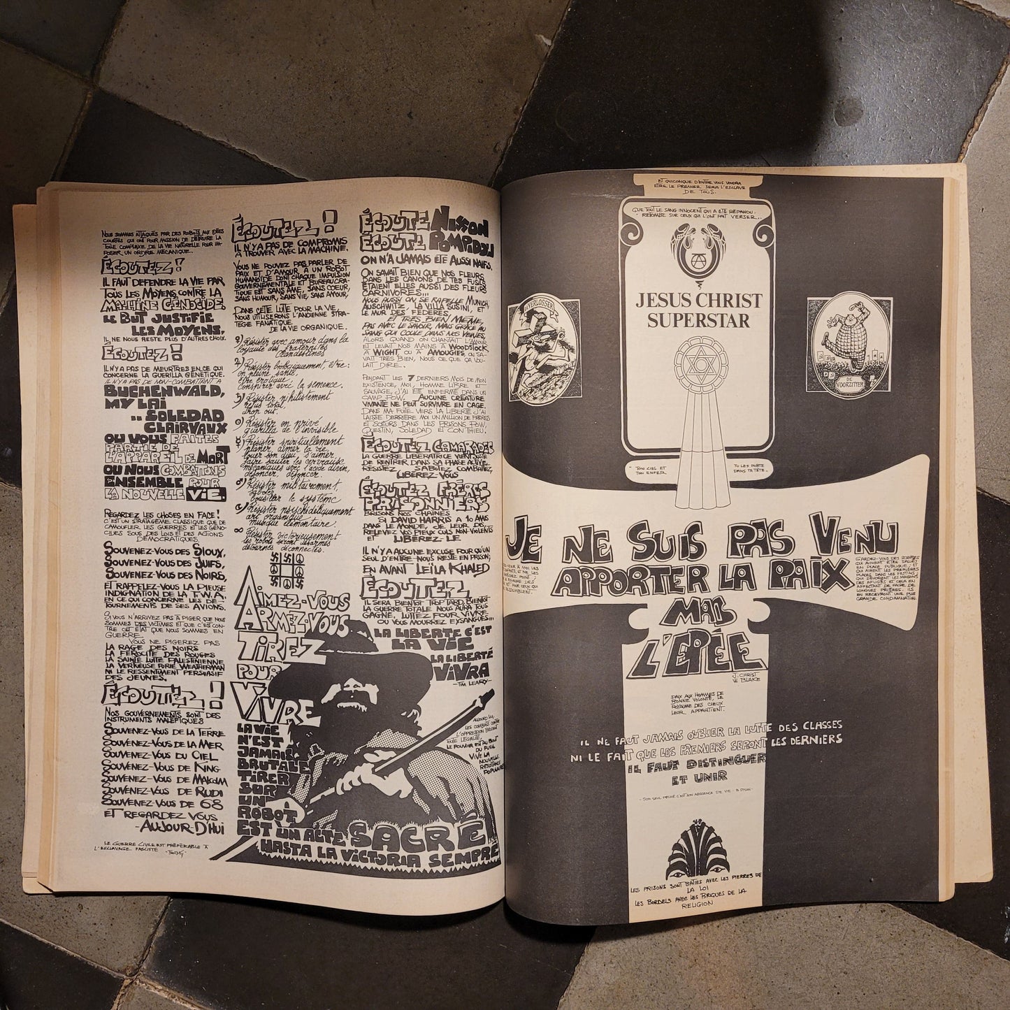 Extremly rare book about 60's and 70's world counter culture - L'Insoumis Clothing