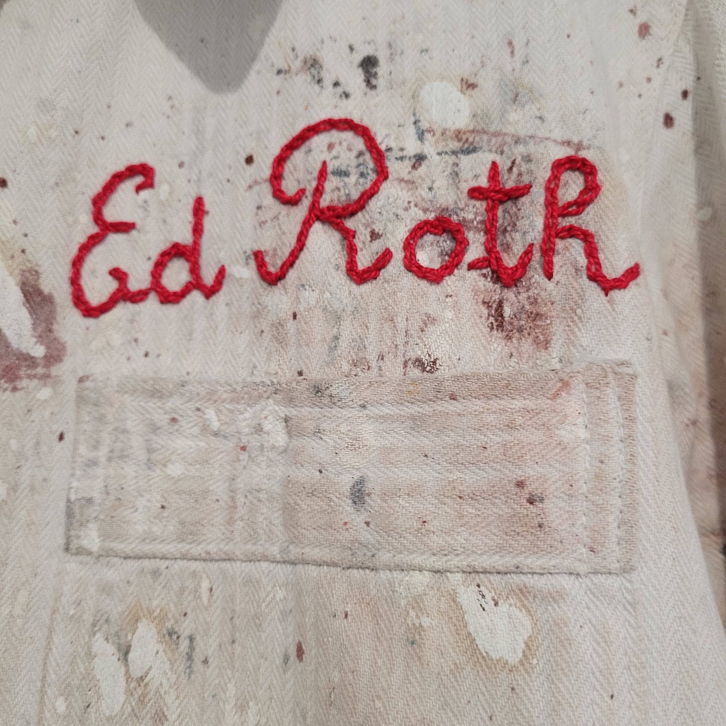 In loving memory of ED "Big Daddy" Roth handpainted jacket Fink painter - L'Insoumis Clothing