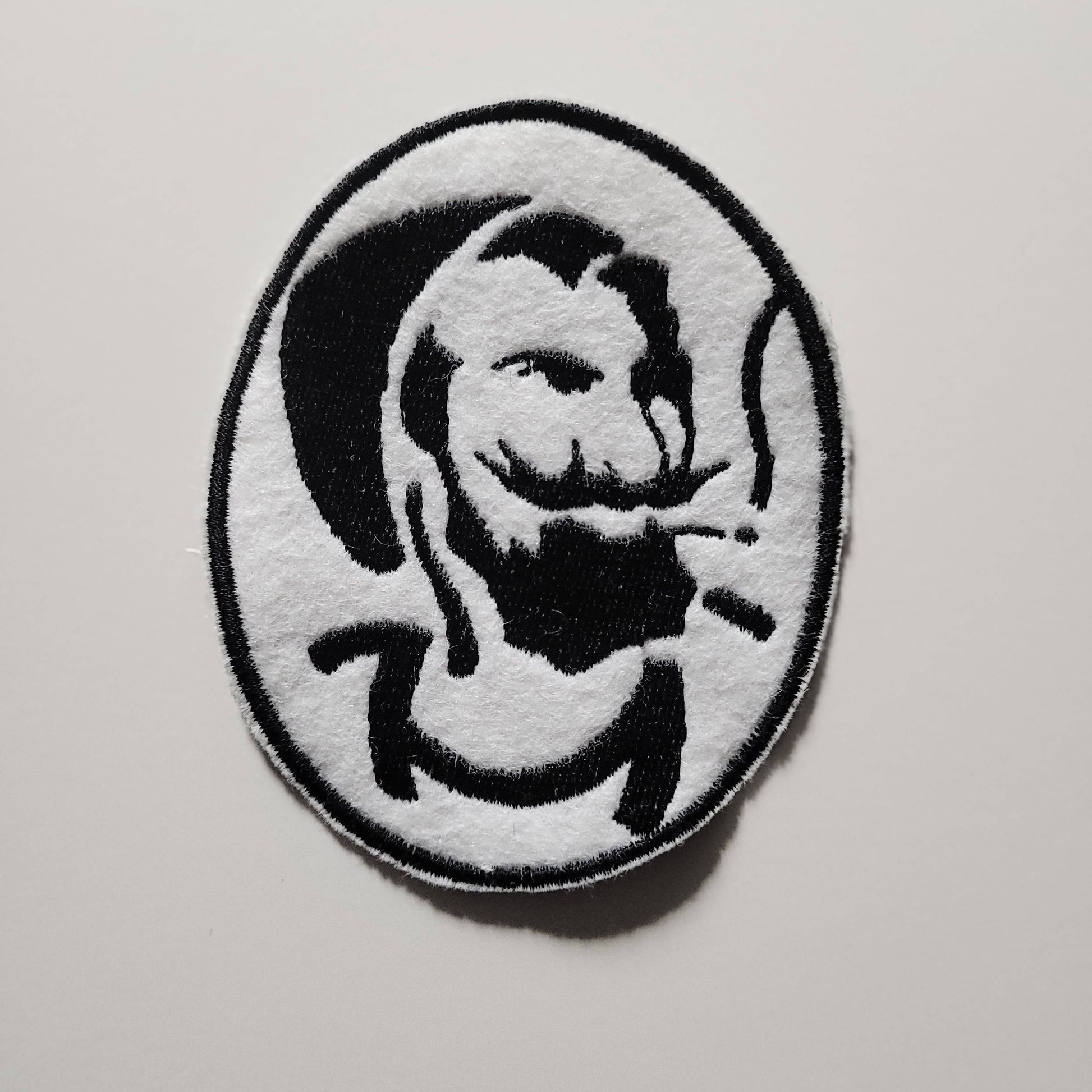 Patch brodé "ZIG ZAG" California counter-culture biker majiuana surfer skater punk rocker hippie