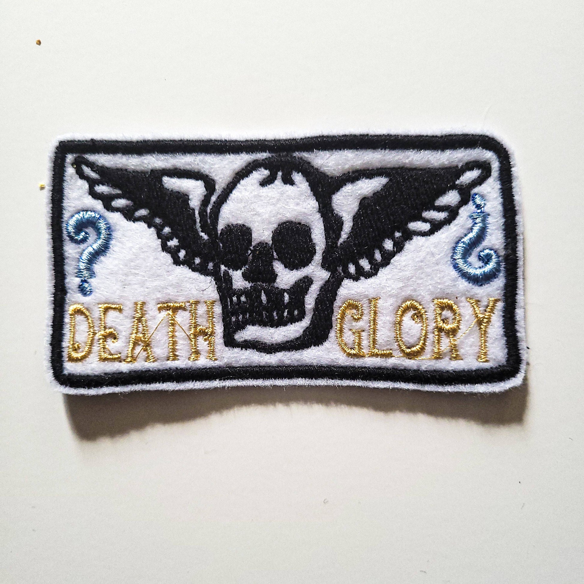 tattoo old school california chopper biker surfer rocker skater sailor Jerry Patch brodé "Death or glory