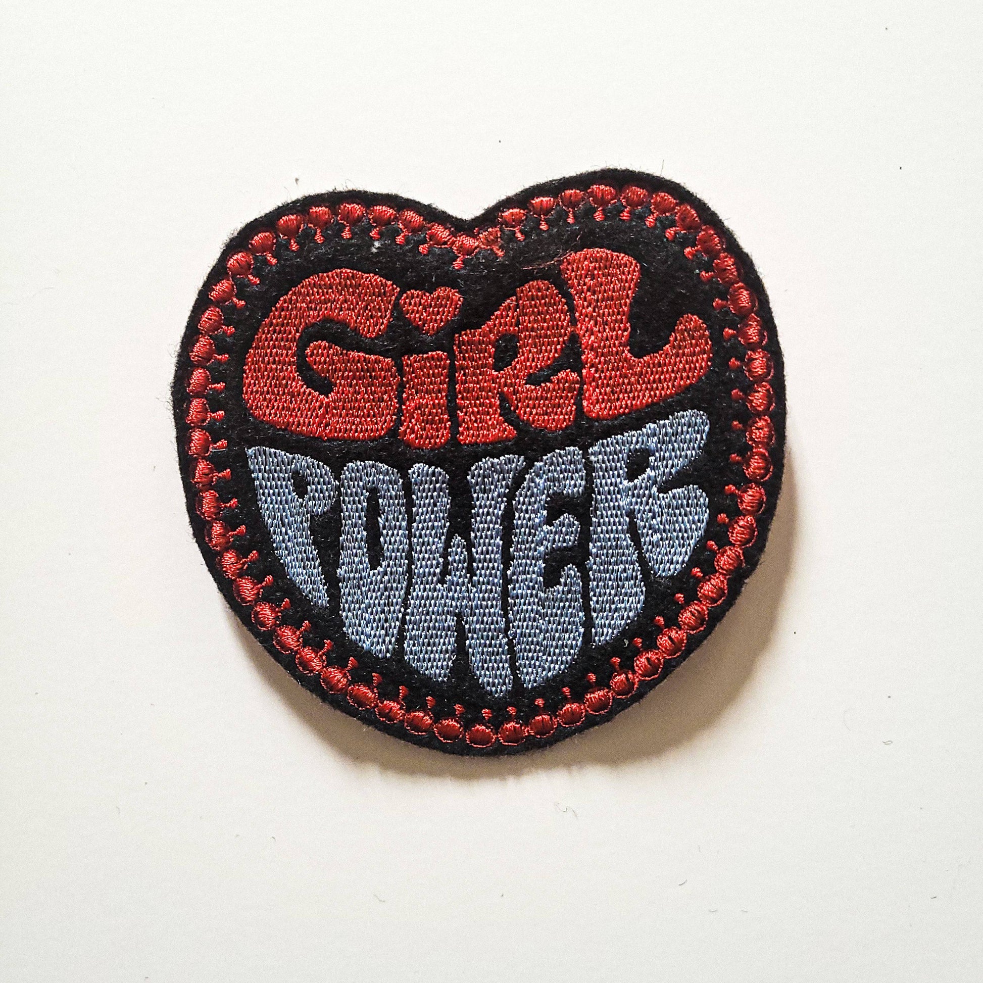  Patch brodé "Girl power" coton and punk 