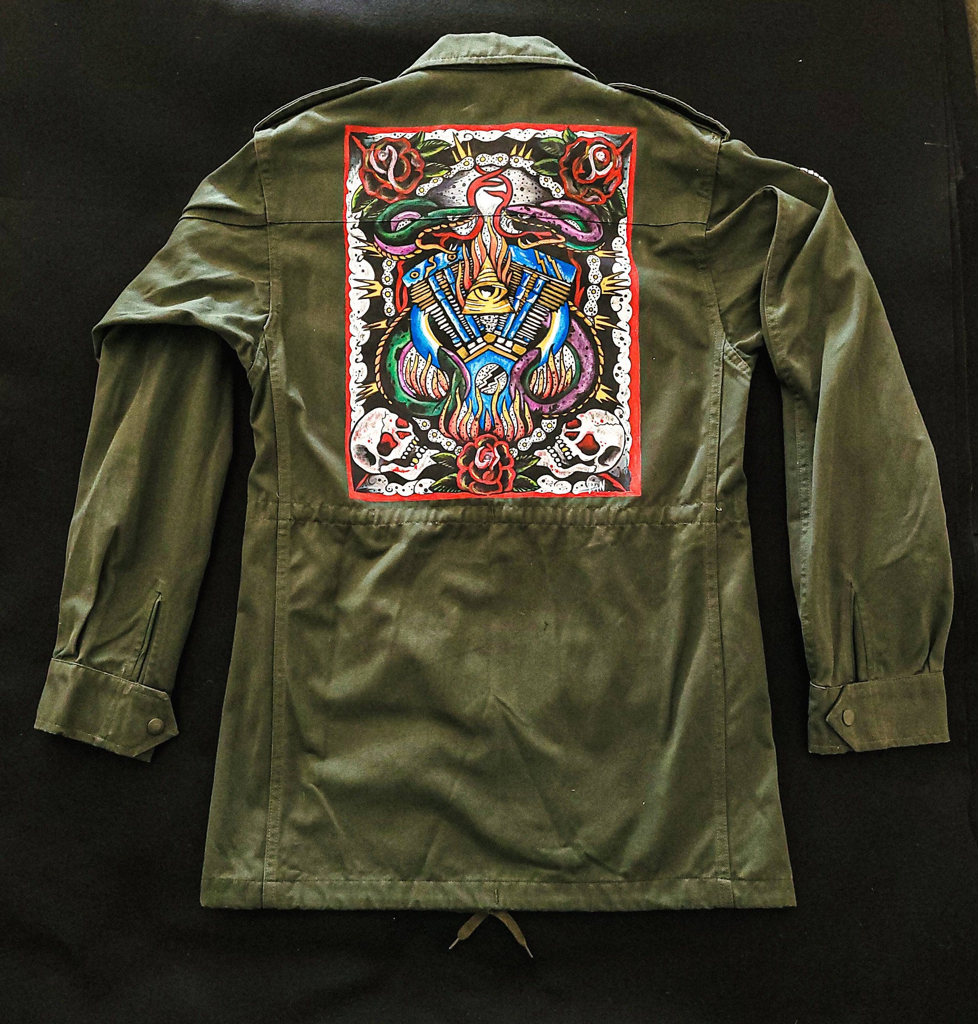 Veste psychedelic Shovelhead fashion vintage1 