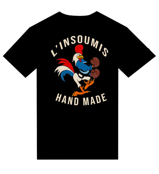 T-shirt  LE COQ L'INSOUMIS HANDMADE - PUNK & COTON
