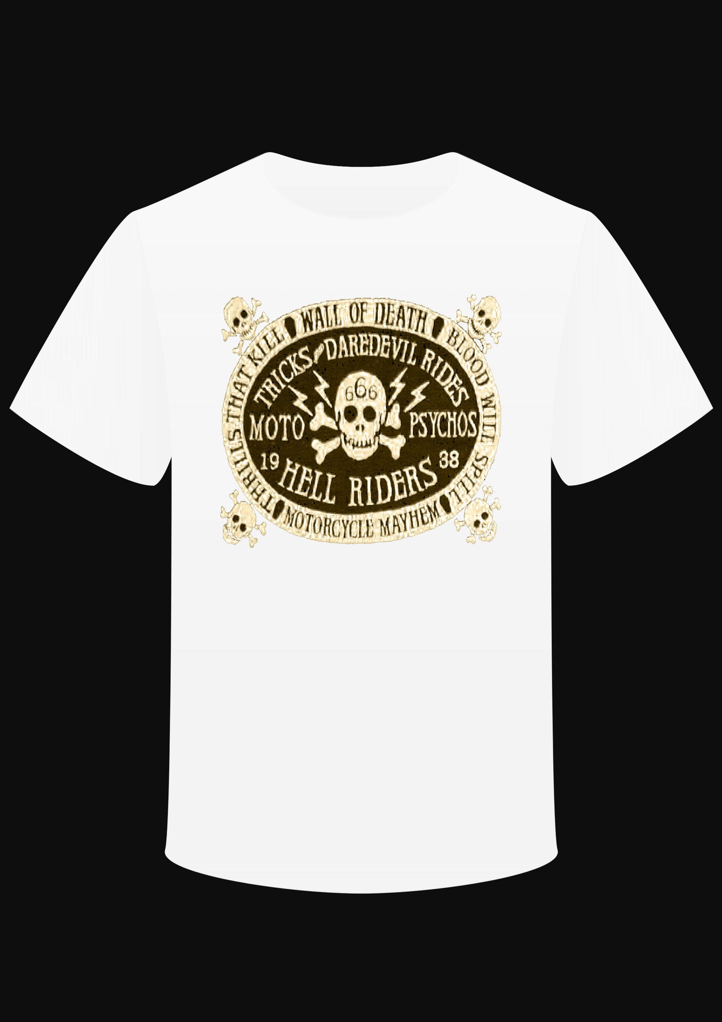 T-shirt " Hell riders" - L'Insoumis Clothing