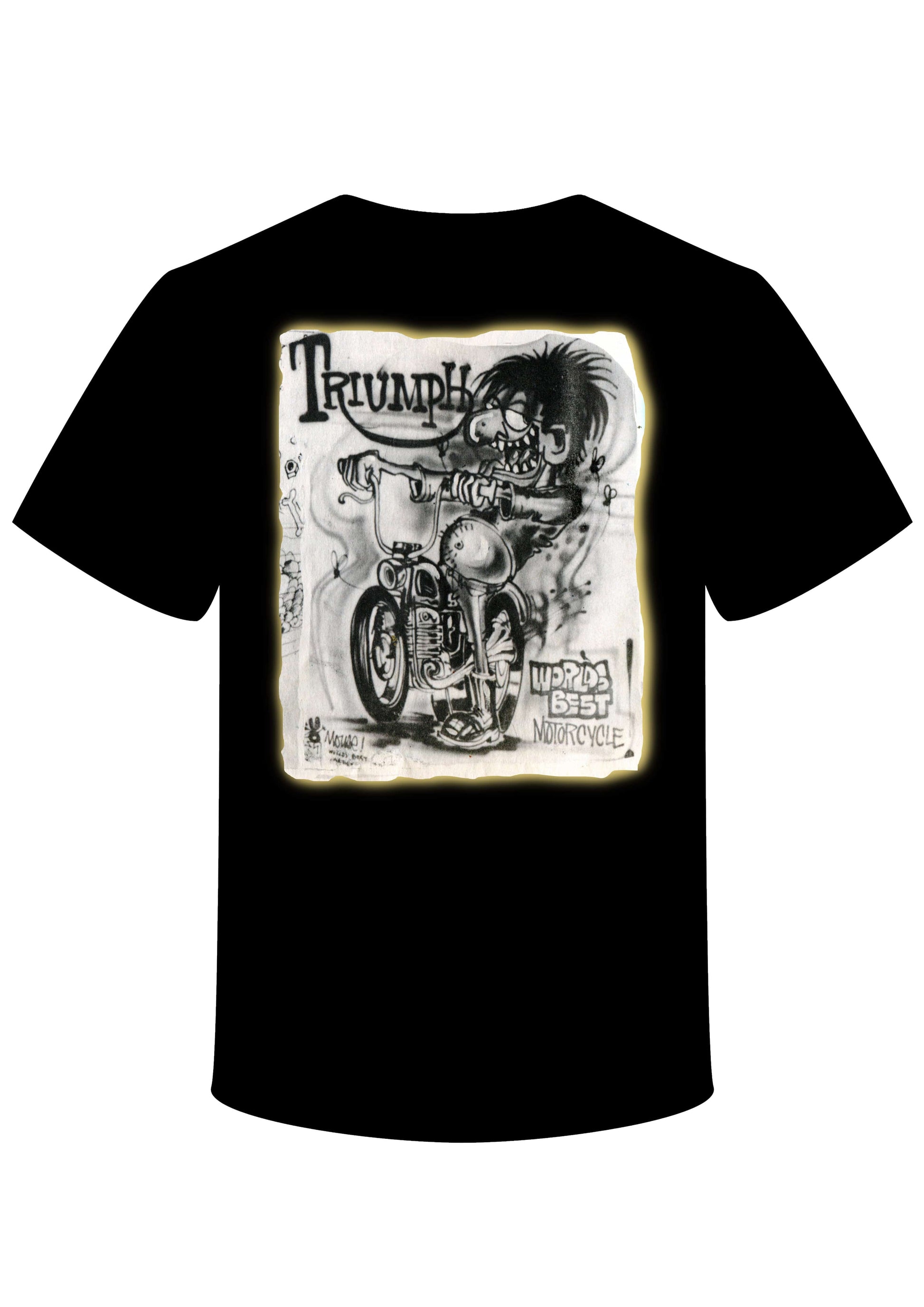 T-shirt "Airbrush Triumph monster" - L'Insoumis Clothing