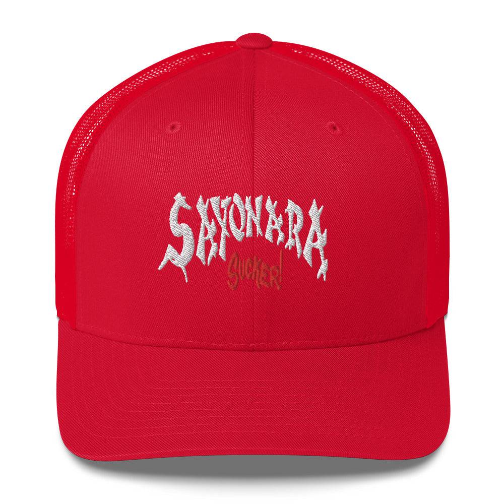 Sayonara embroidered trucker brodée - L'Insoumis Clothing