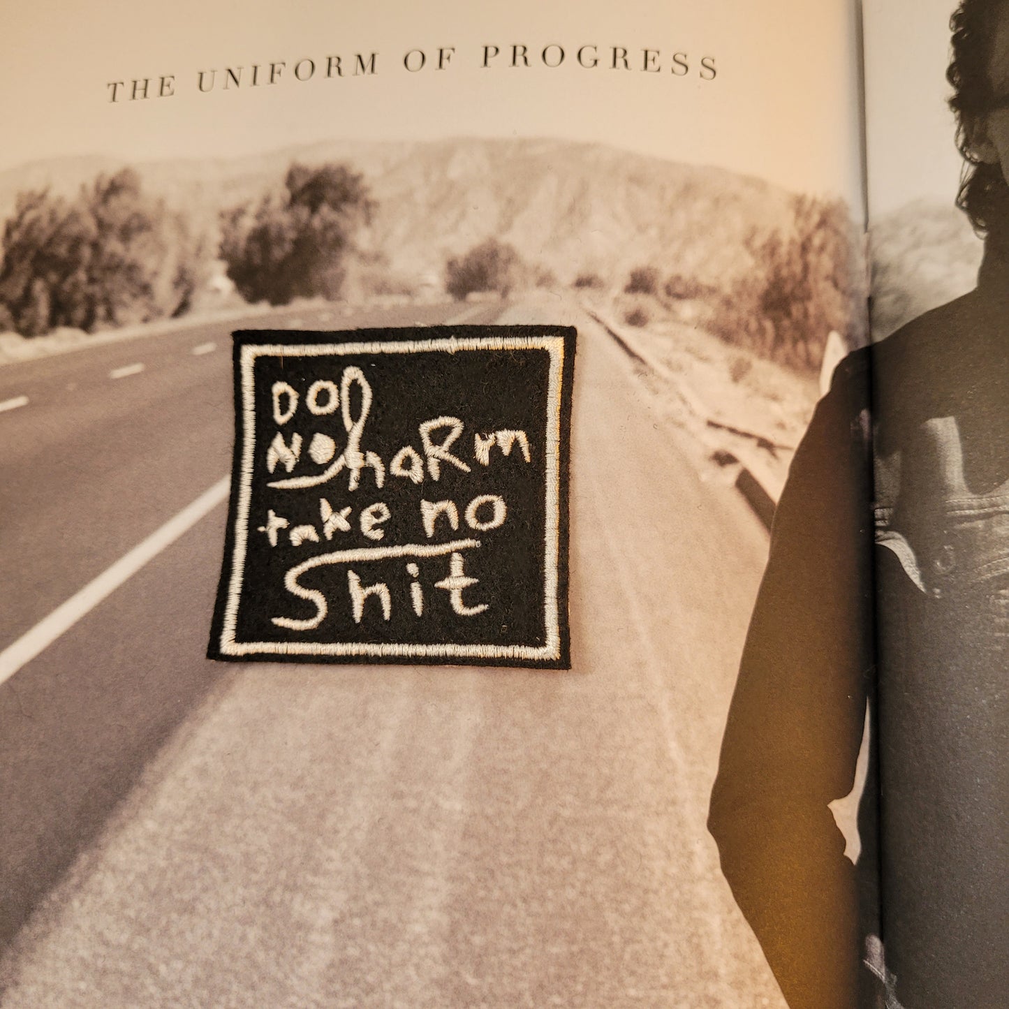 Patch Brodé Do no Harm Take no Shit - PUNK & COTON