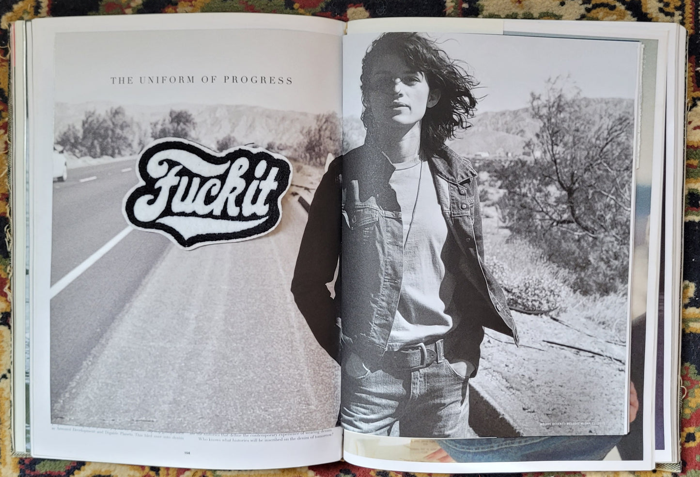 Patch brodé Fuck It  grand modele - PUNK & COTON