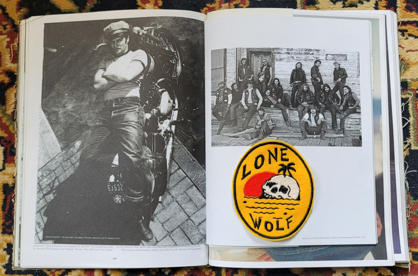 Patch Brodé Lone Wolf - PUNK & COTON
