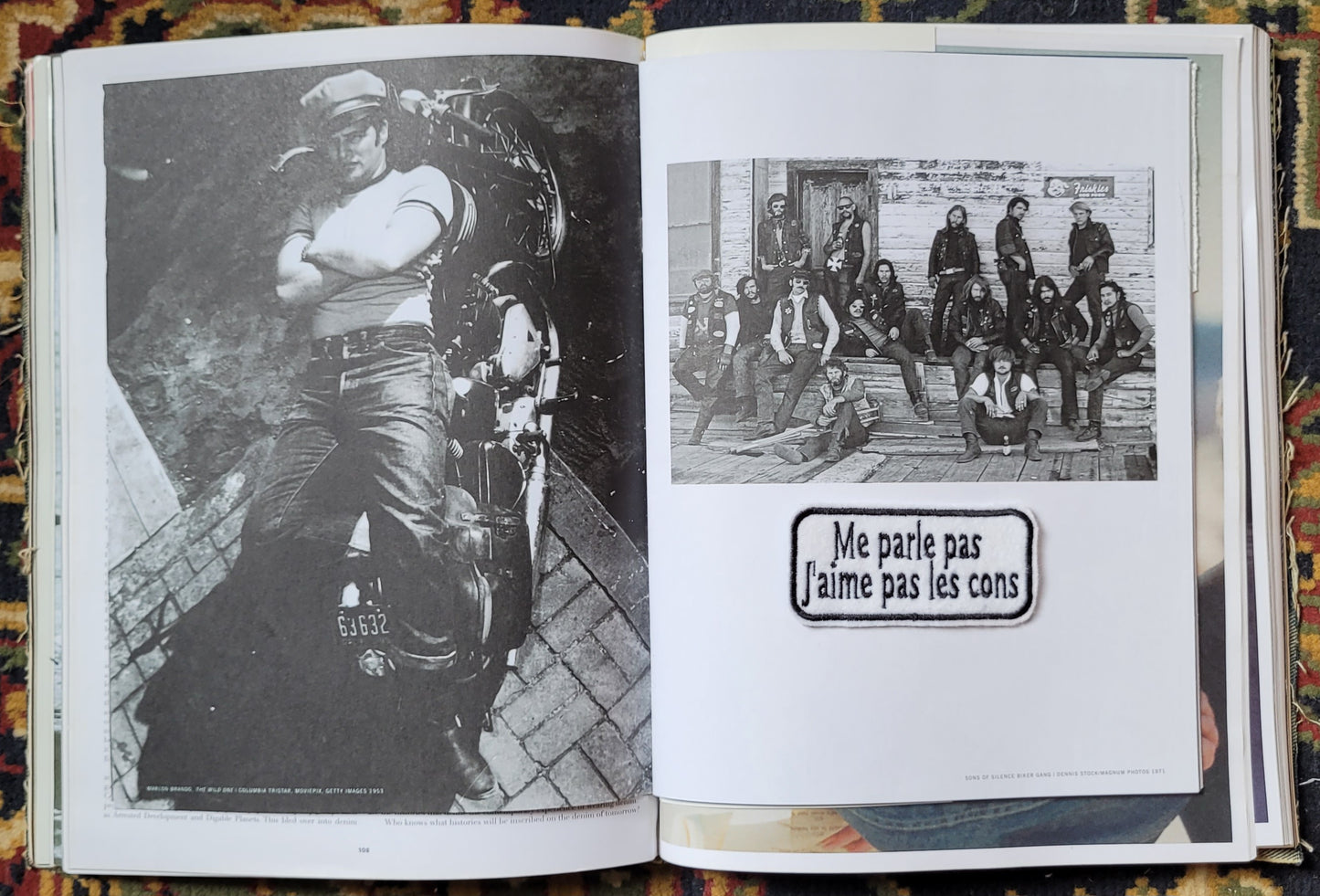 Patch Brodé Me parle pas J'aime pas les cons VERSION BLACK - PUNK & COTON