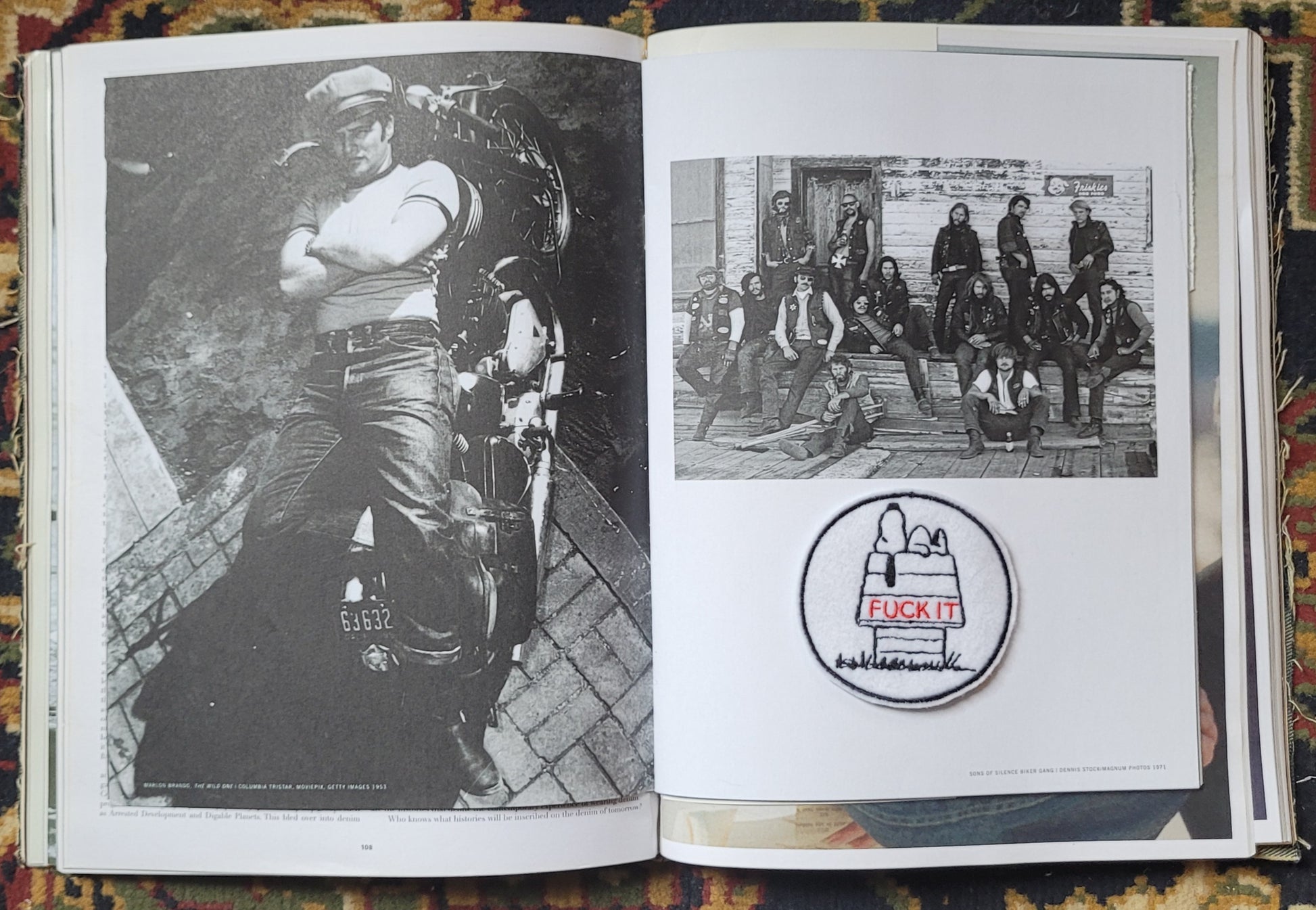 Patch Brodé Snoopy Fuck it - PUNK & COTON