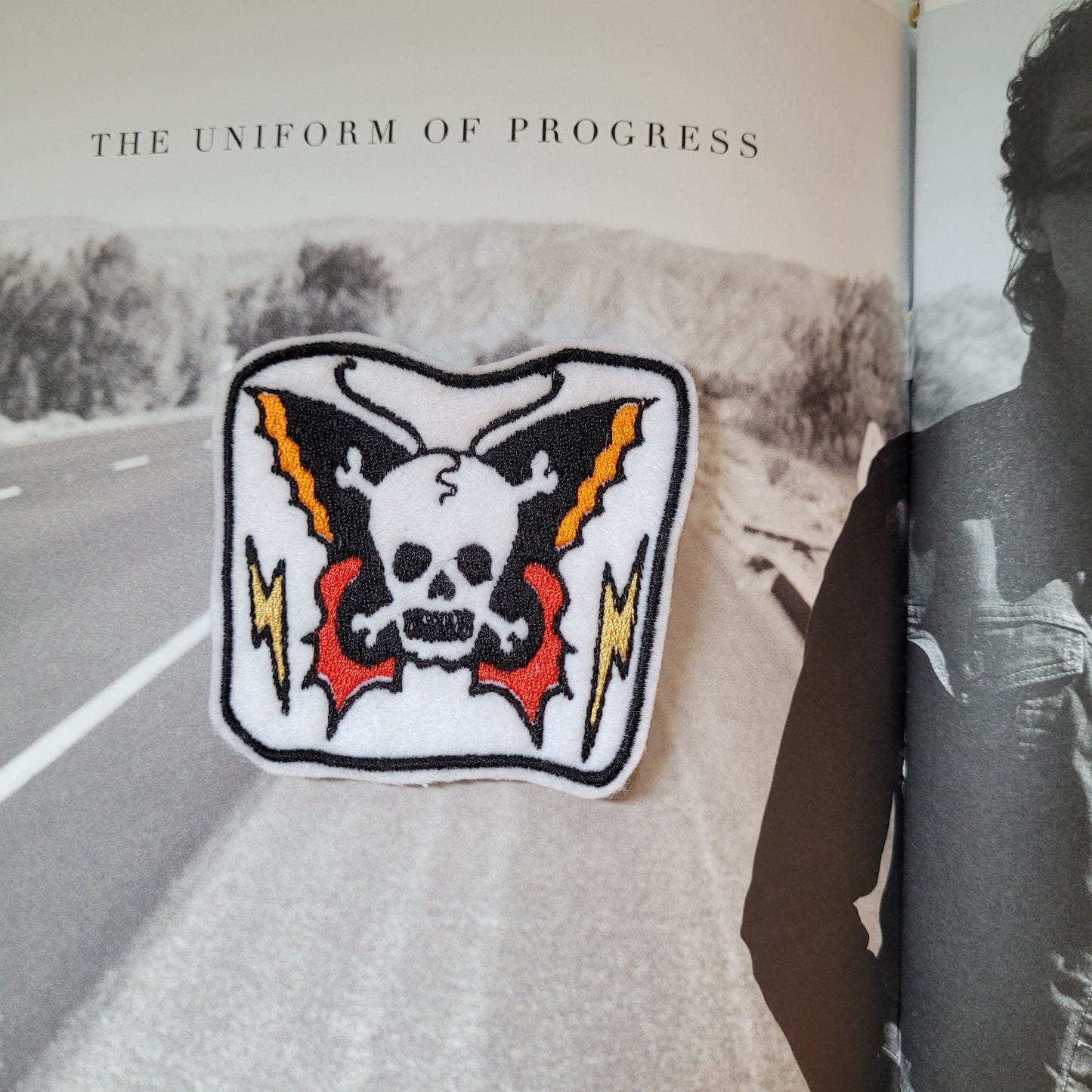 Patch brodé " Butterfly" - PUNK & COTON