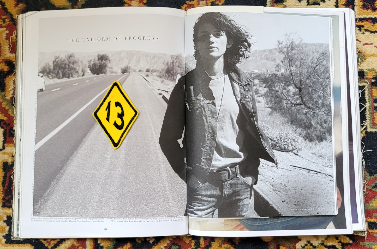 Patch Brodé 13 (Version Jaune) - PUNK & COTON