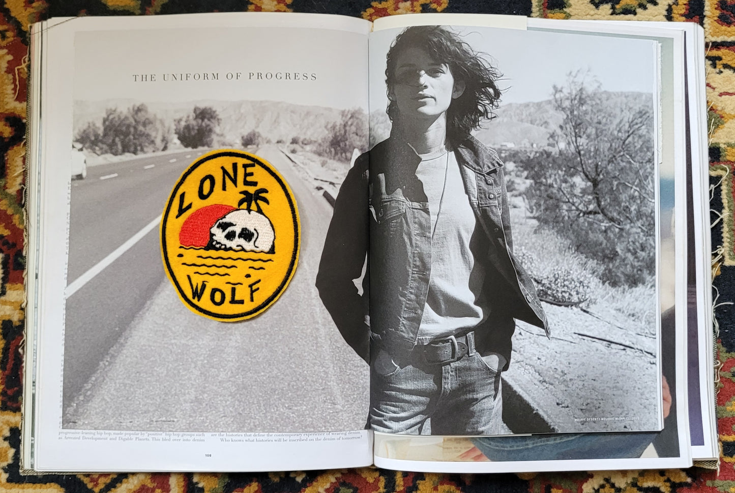 Patch Brodé Lone Wolf - PUNK & COTON