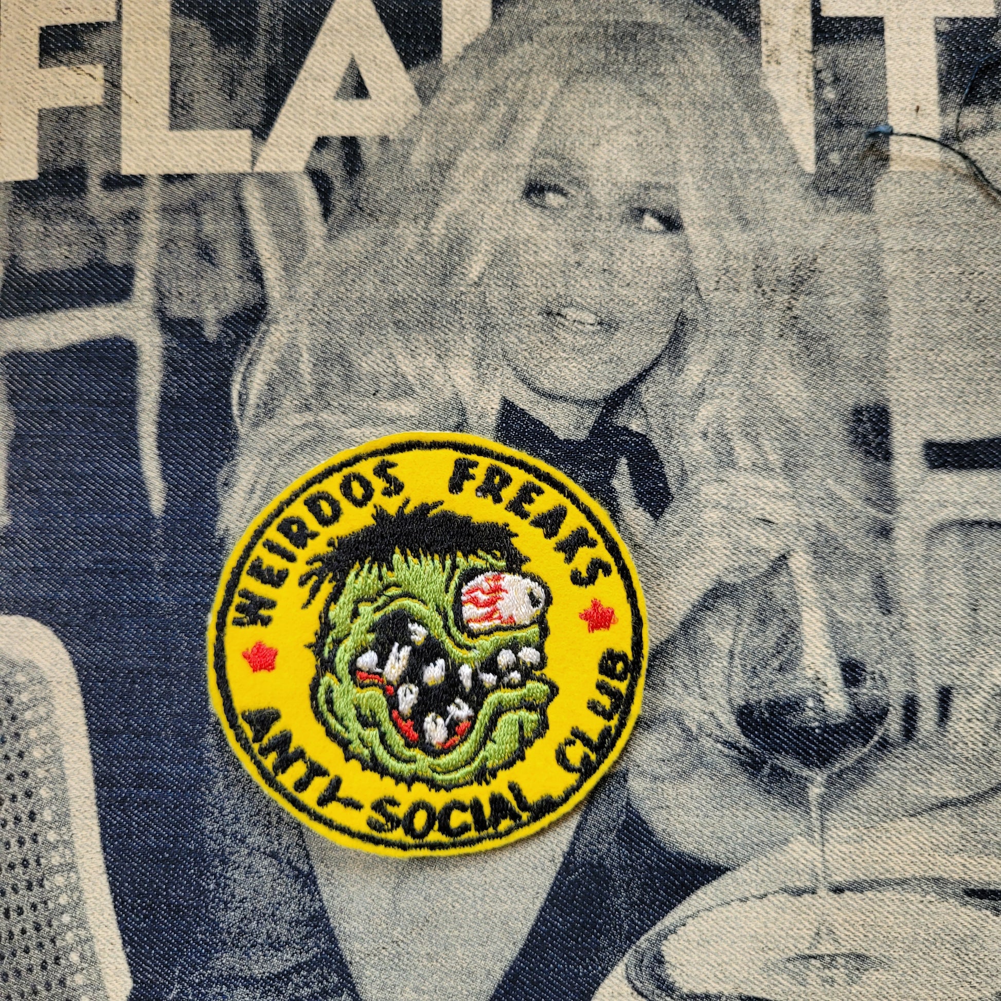 Patch Brodé Weirdos Freaks - PUNK & COTON