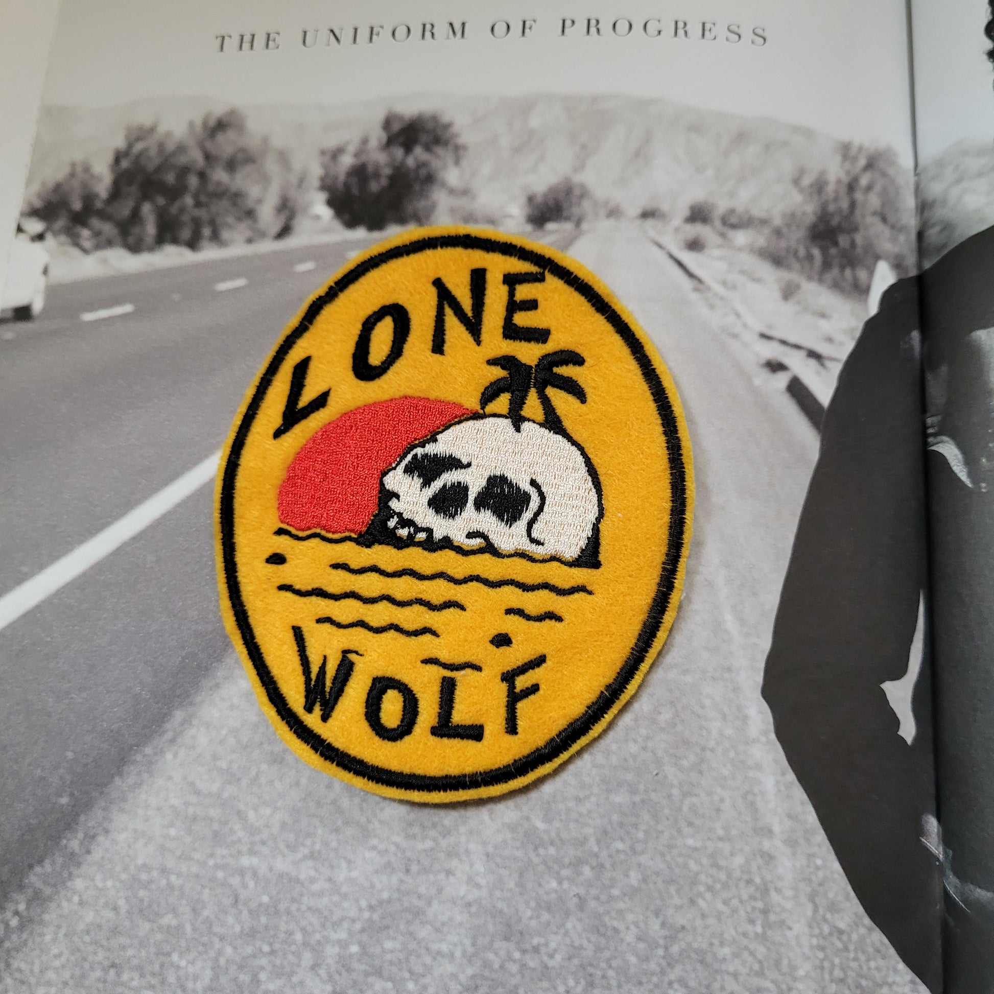 Patch Brodé Lone Wolf - PUNK & COTON