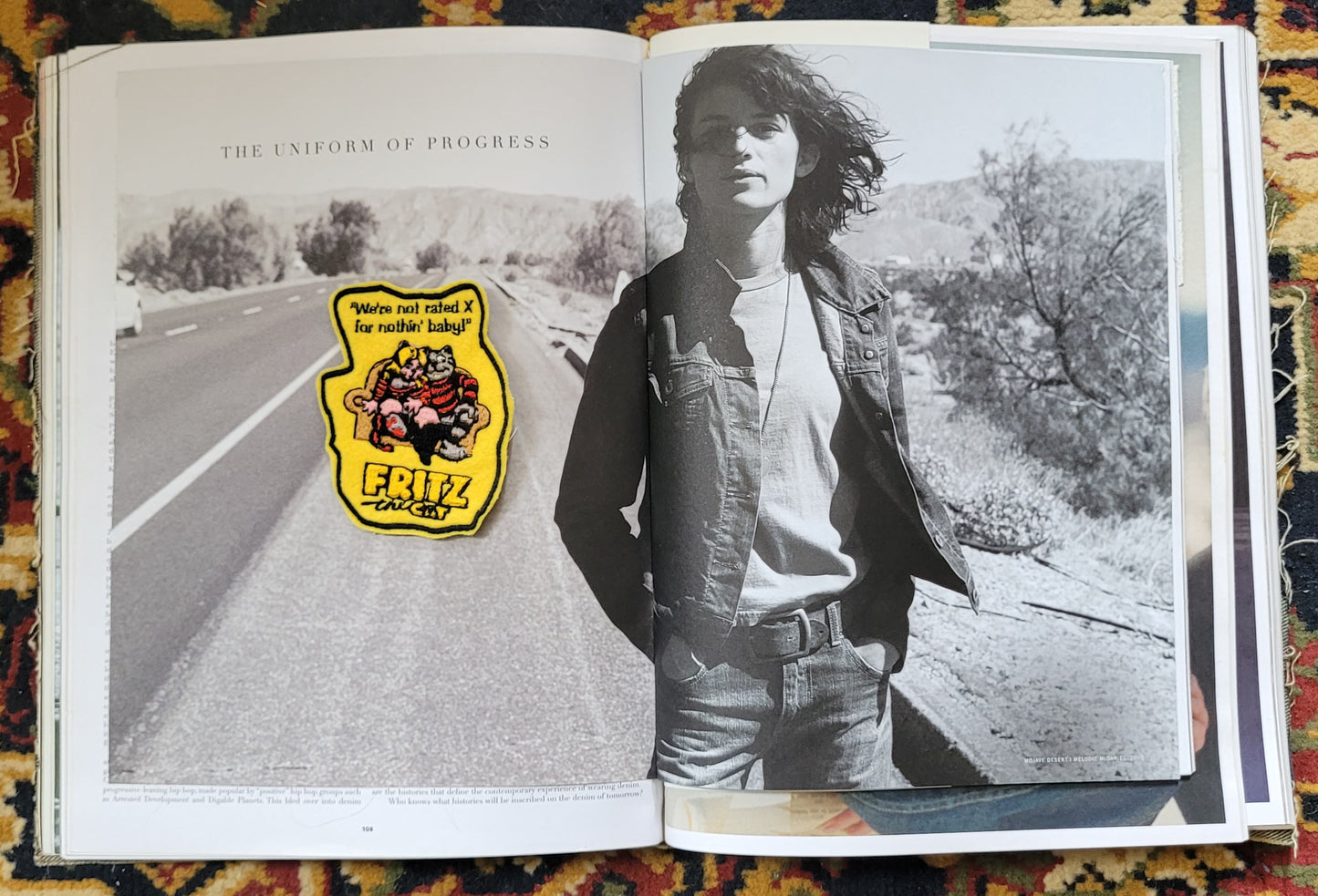 Patch Brodé Fritz the cat and the girlfriend - PUNK & COTON