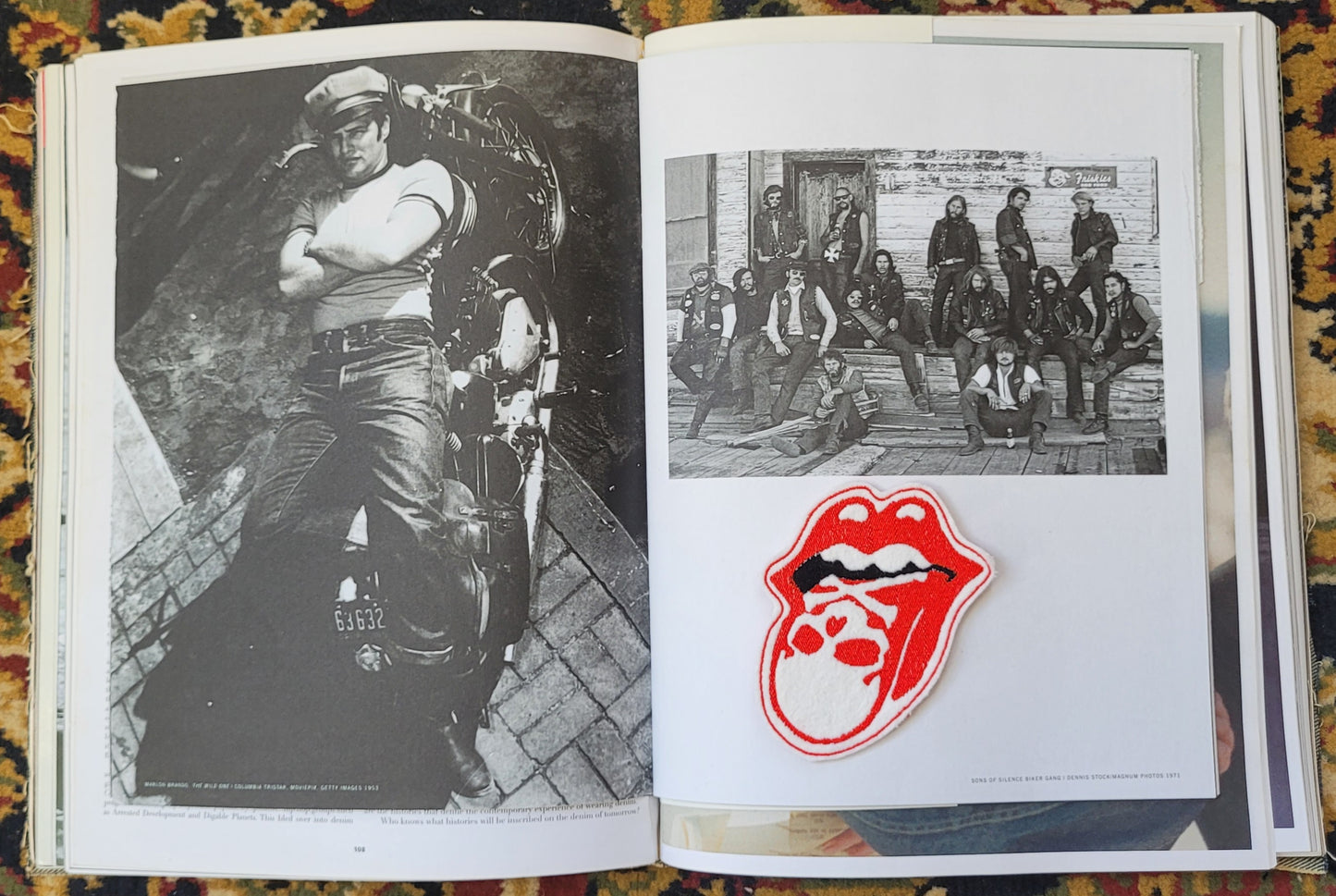 Patch Brodé Death Tongue - PUNK & COTON