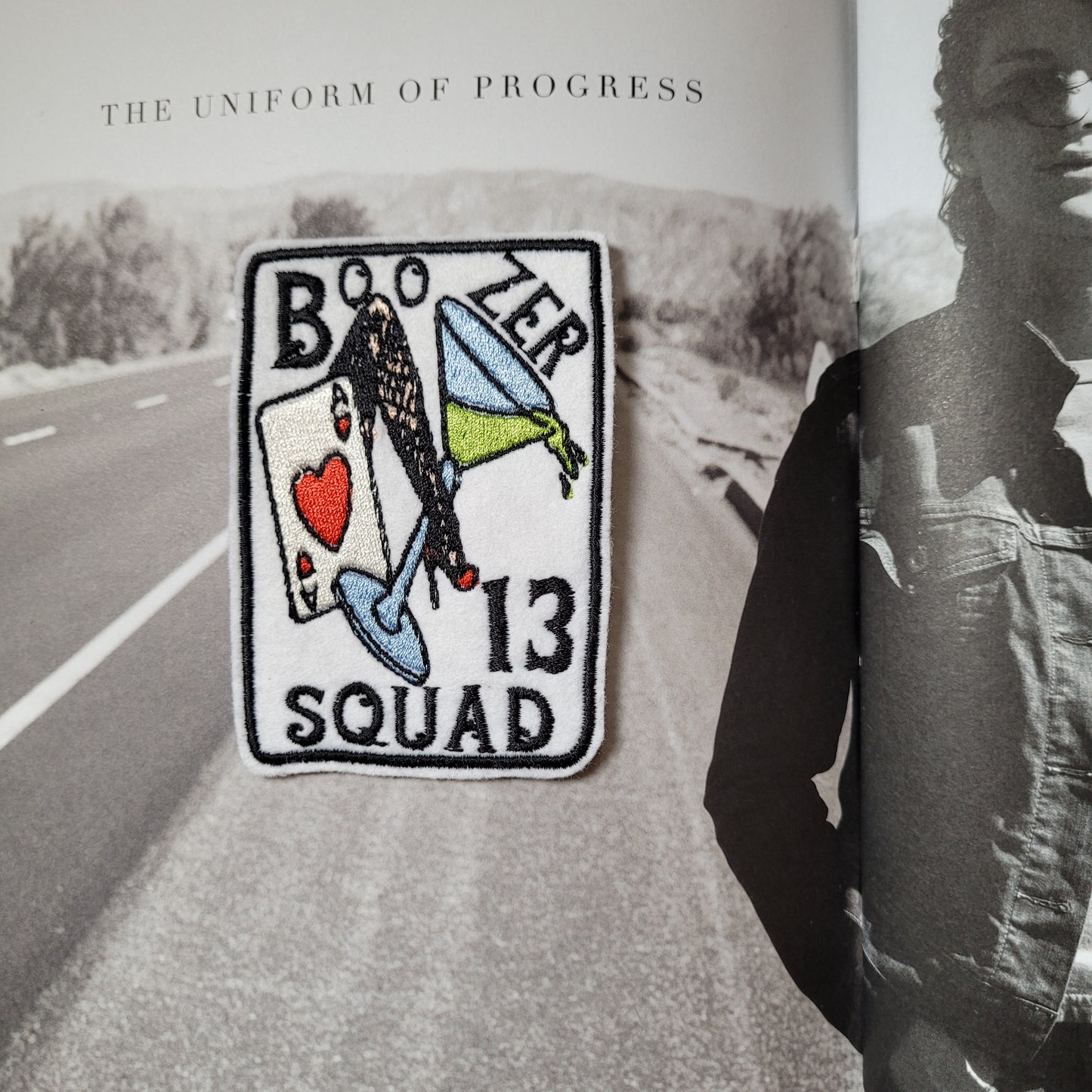 Patch brodé "Boozer squad" - PUNK & COTON