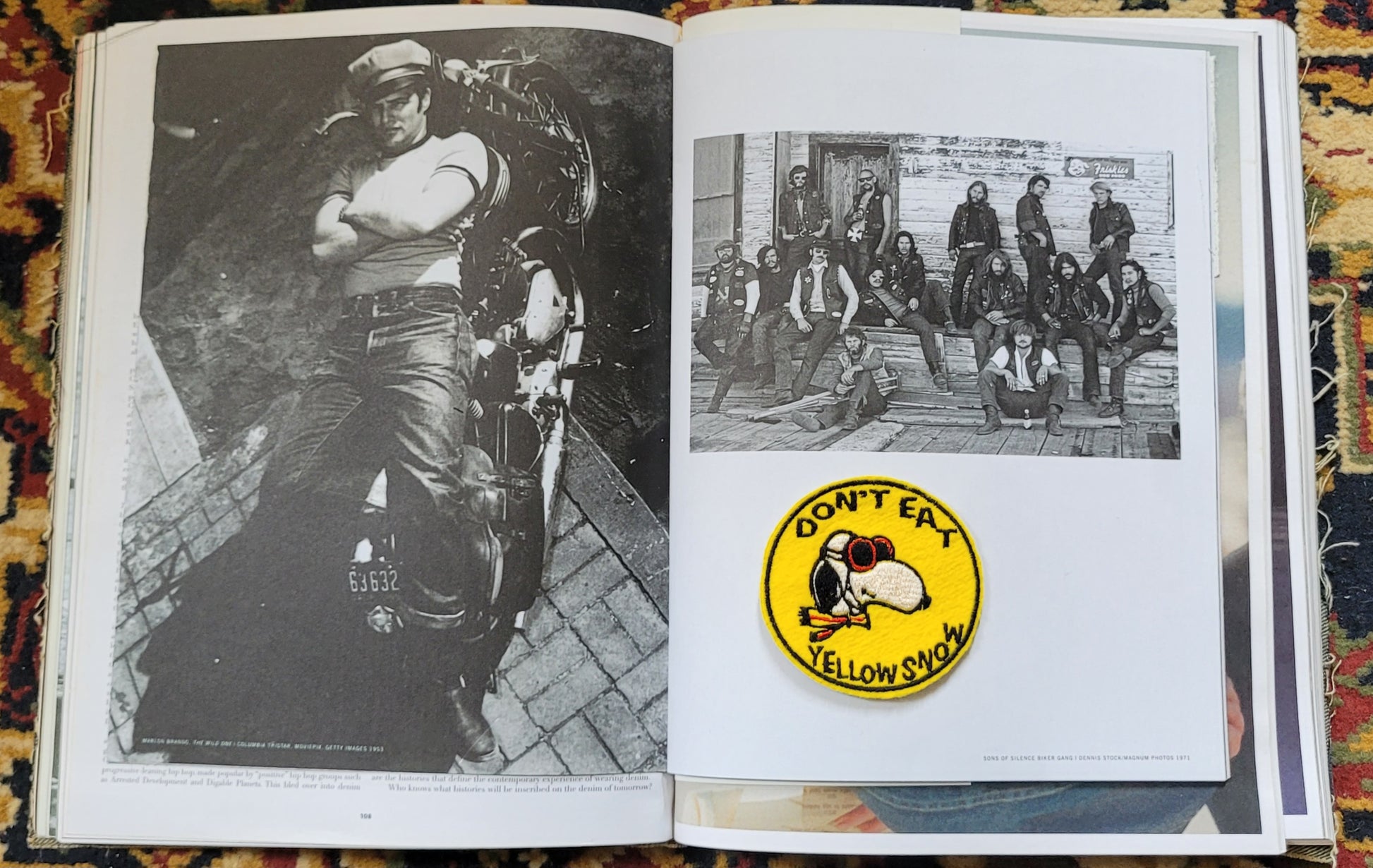 Patch Brodé Snoopy "Don't Eat Yellow Snow" - PUNK & COTON