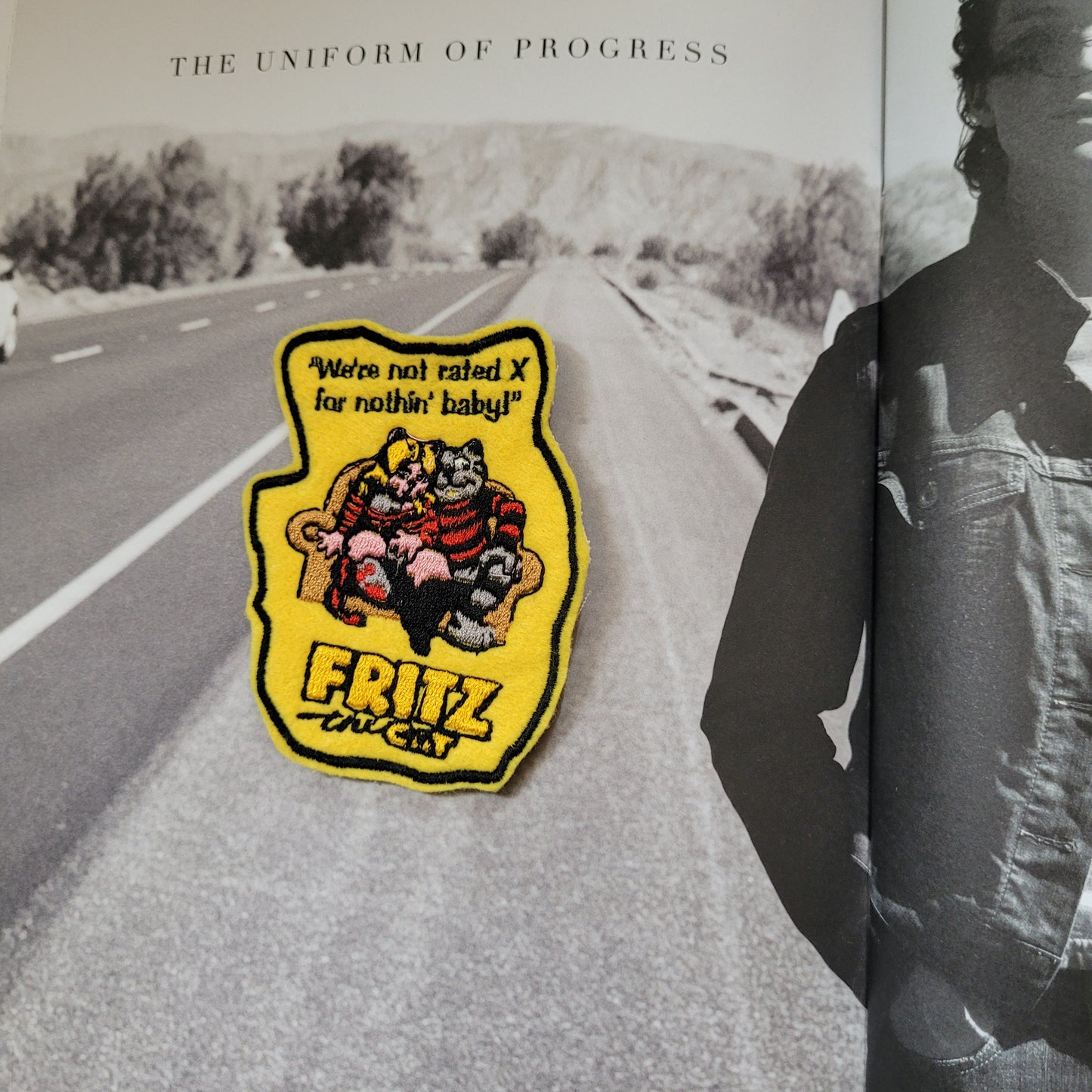 Patch Brodé Fritz the cat and the girlfriend - PUNK & COTON