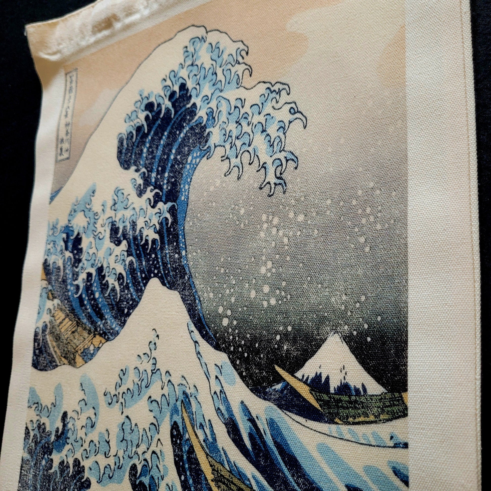 Eco Tote Bag "LA GRANDE VAGUE DE KANAGAWA" par HOKUSAI - PUNK & COTON