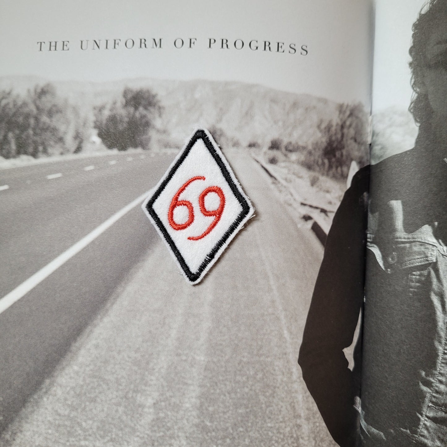 Patch Brodé 69 LOSANGE ( version chiffre fin) - PUNK & COTON