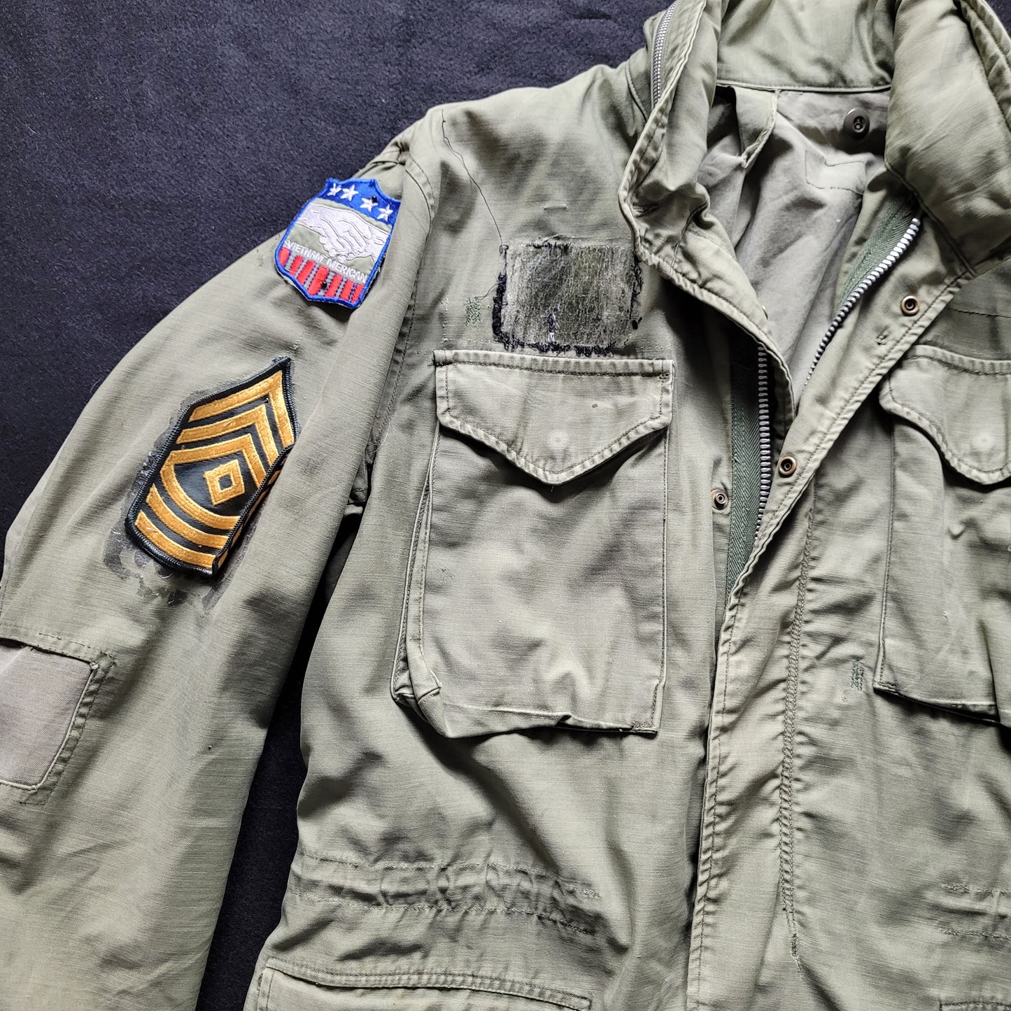 M-1965 FIELD JACKET early VIETNAM