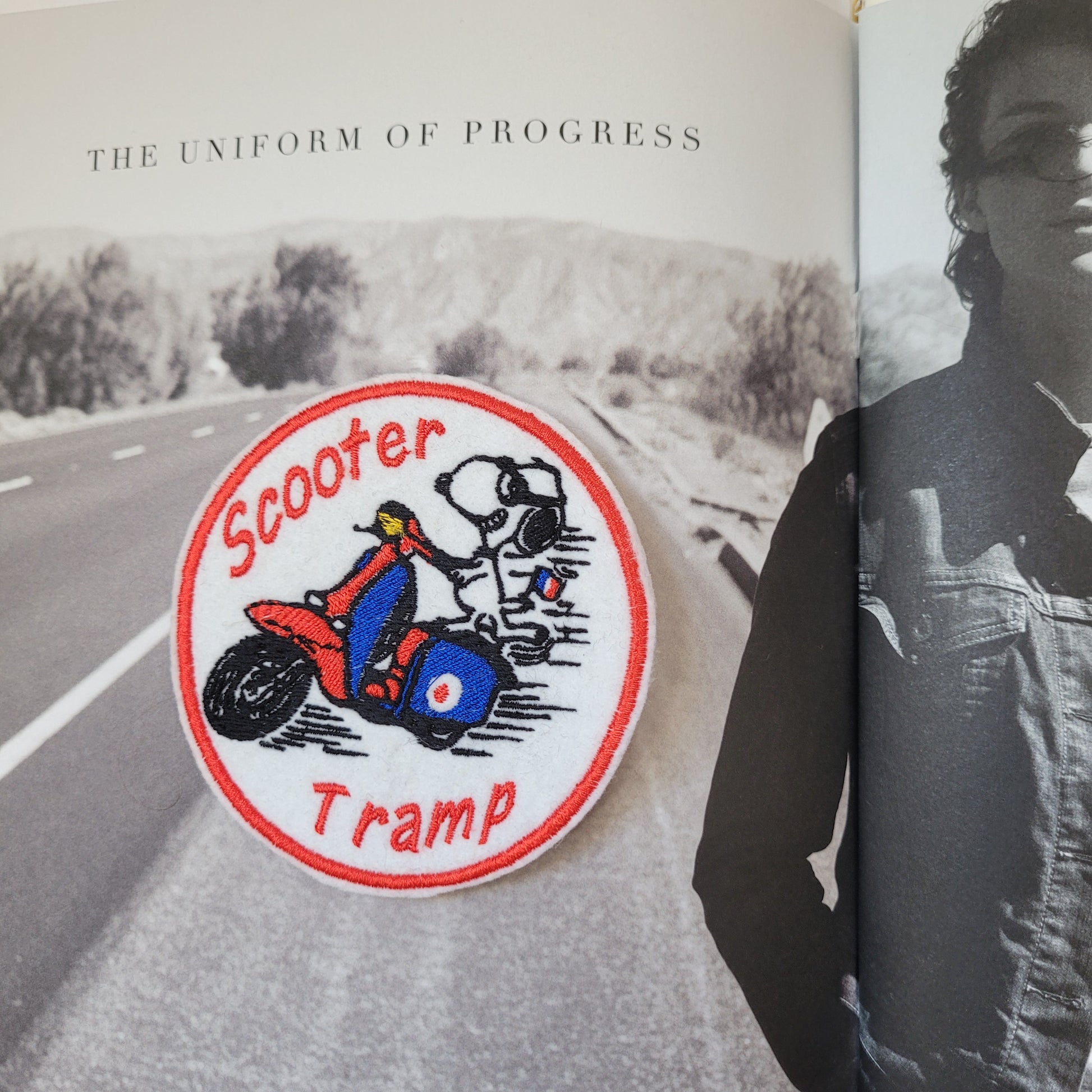 Patch Brodé Snoopy "Scooter Tramp" - PUNK & COTON