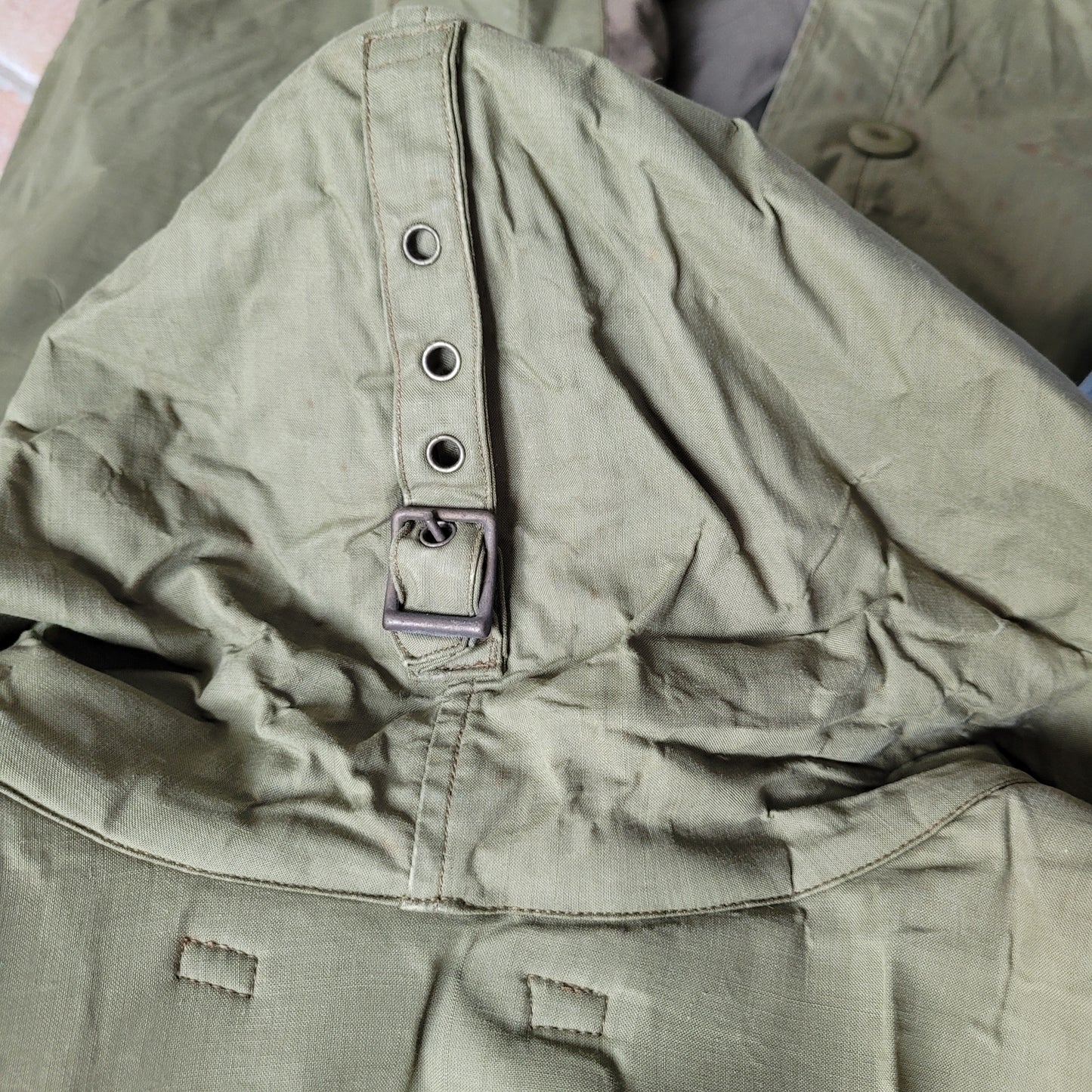 3rd/ème Deadstock french navy coat long N1 deck jacket / deadstock manteau de quart de la Marine nationale COULANGE MAYENNE