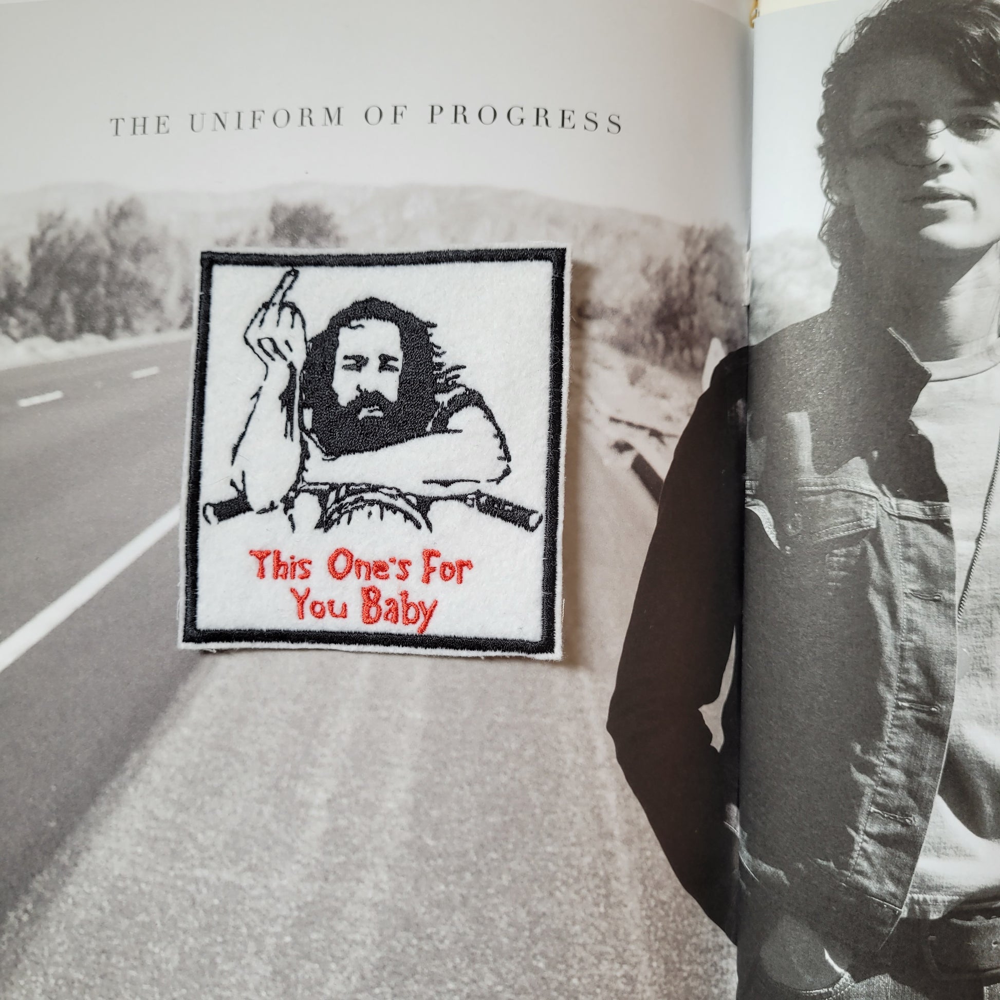 Patch Brodé This One's For You Baby - PUNK & COTON