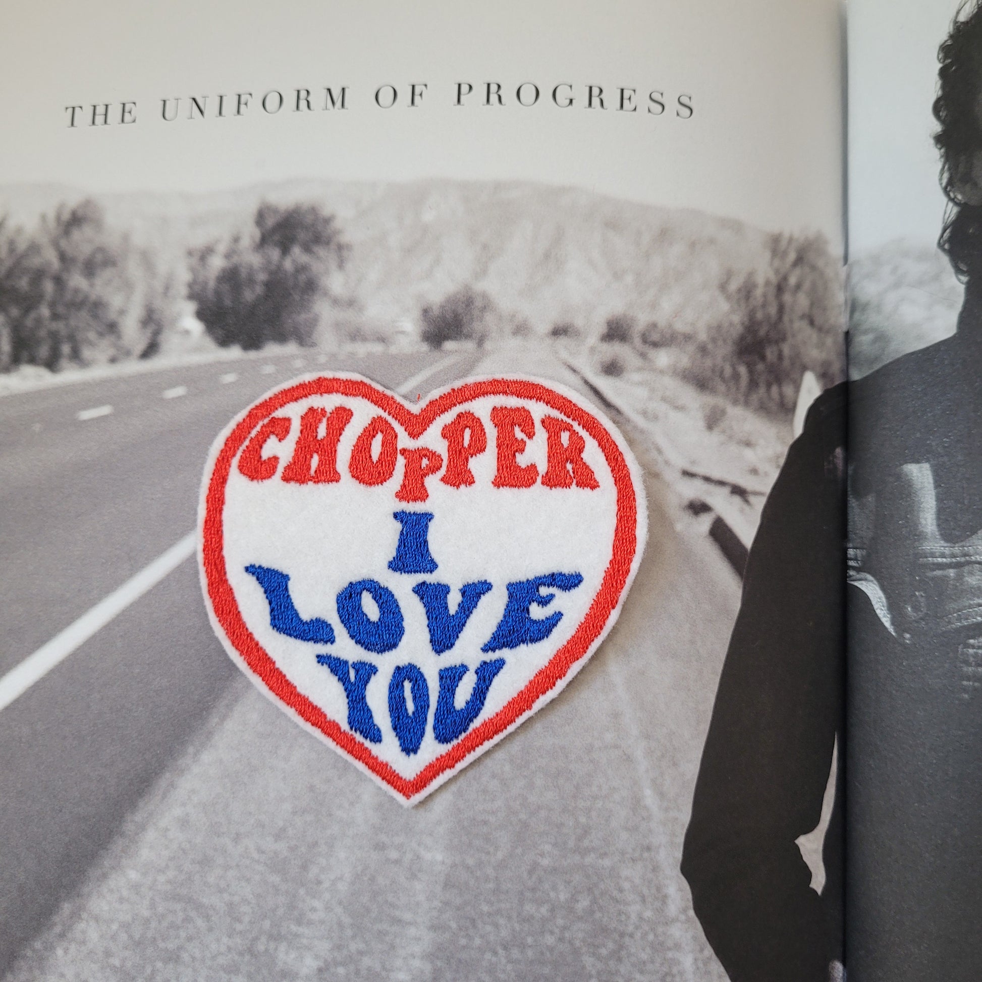 Patch Brodé Choper I Love You - PUNK & COTON