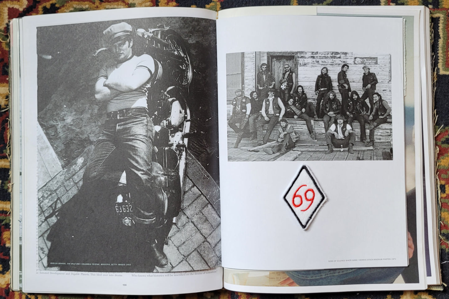 Patch Brodé 69 LOSANGE ( version chiffre fin) - PUNK & COTON