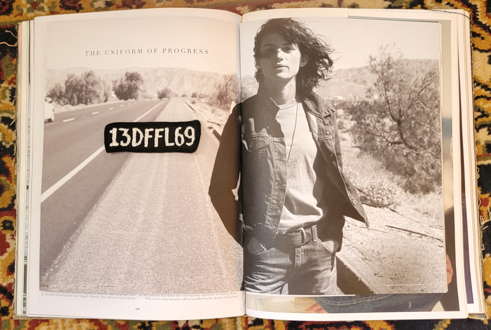 Brodé 13 DFFL 69 (Version Black) - PUNK & COTON